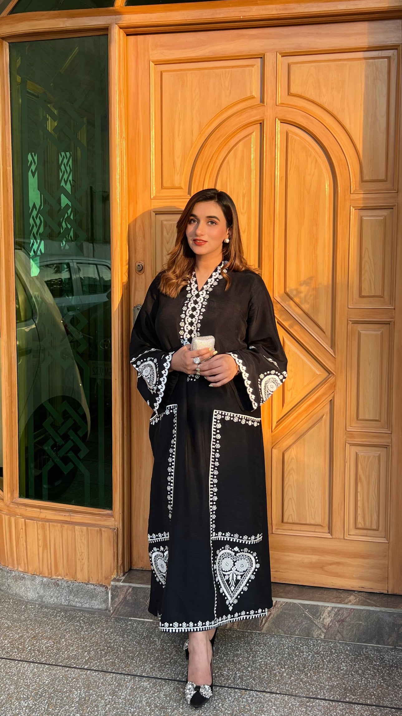 Majestic Spade Raw silk