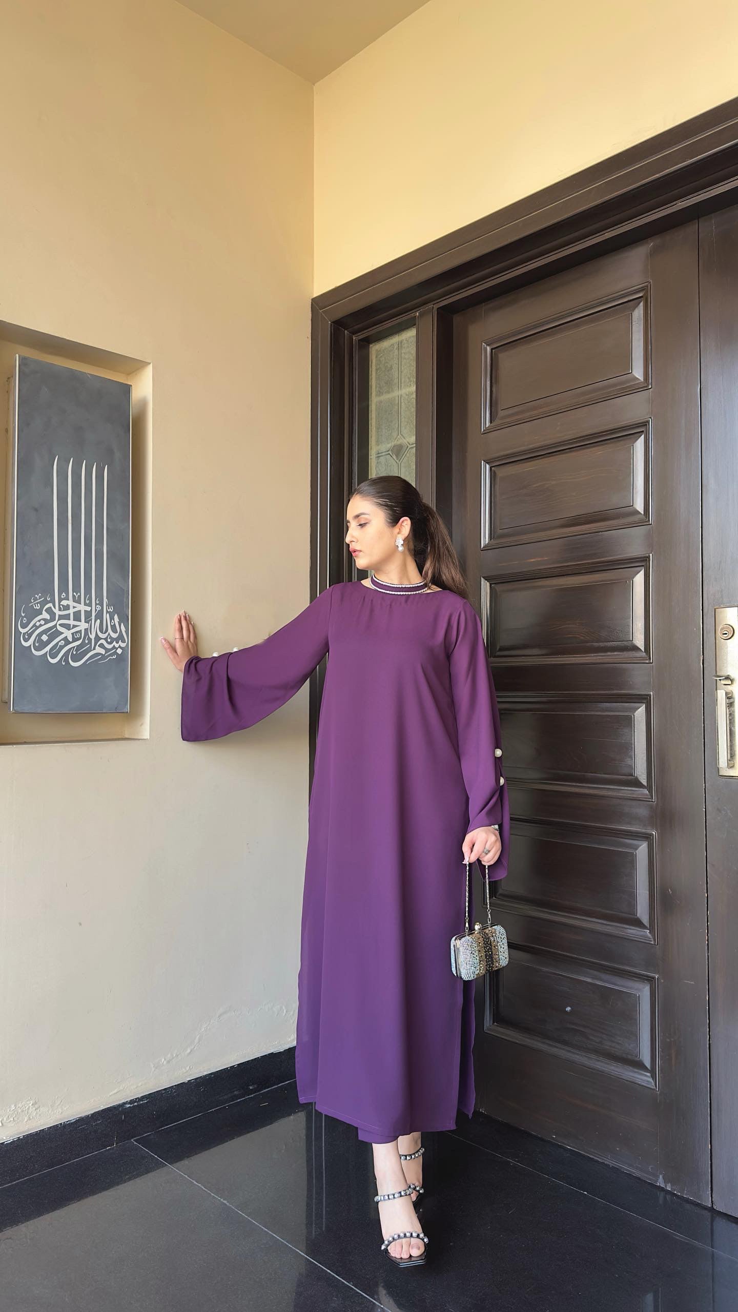 Purple Pearls Momina Ammar