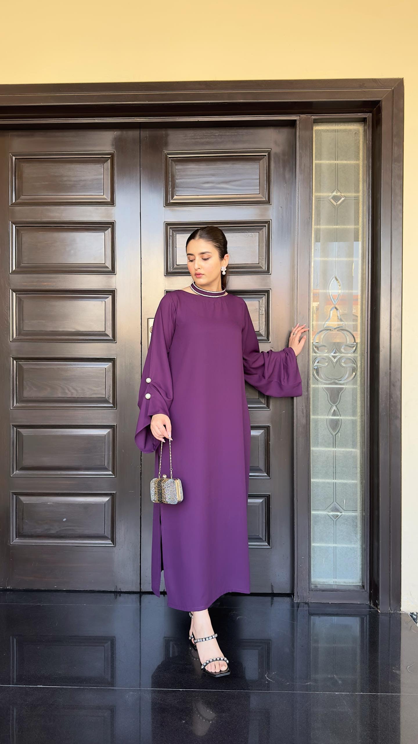 Purple Pearls Momina Ammar