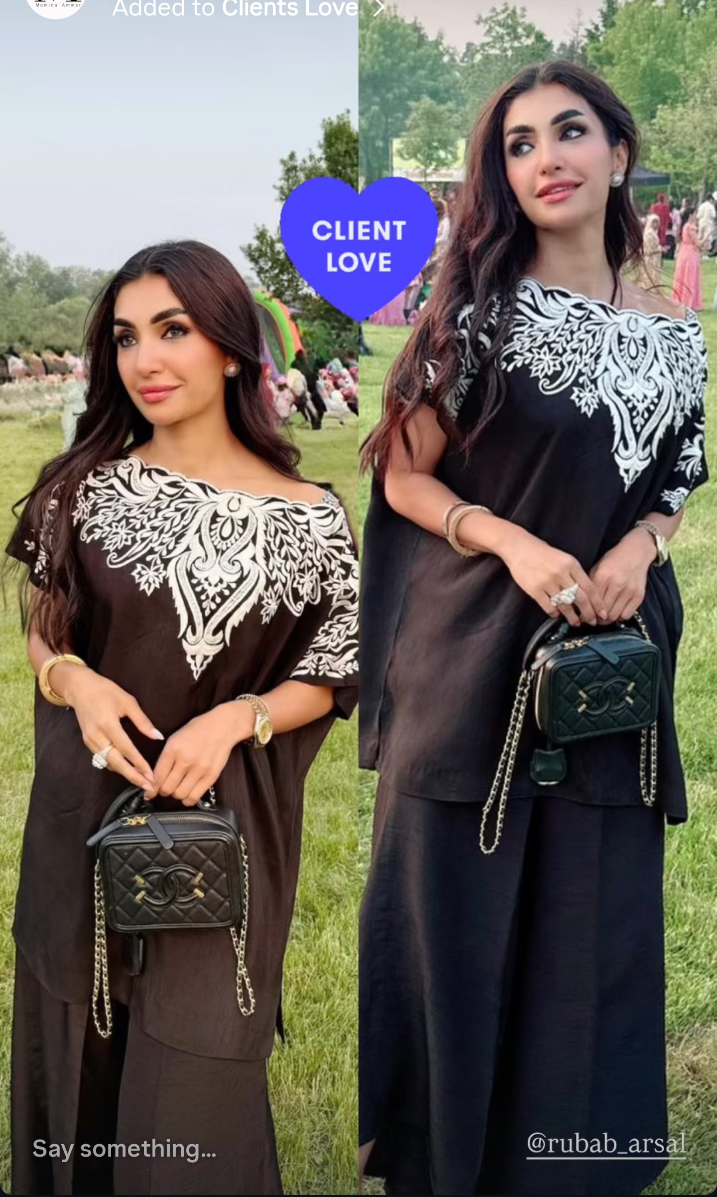 women wearing black and white outfits with embroidrey details, standing outdoors.
eid collection
pakistani top women clothing brand
pakistan most famous clothing brand
women clothes in pakistan
Pakistani brand delivering to uae uk usa canada 
Pakistani top women brand
georgette fabric outfits 
wrinkle free clothes 