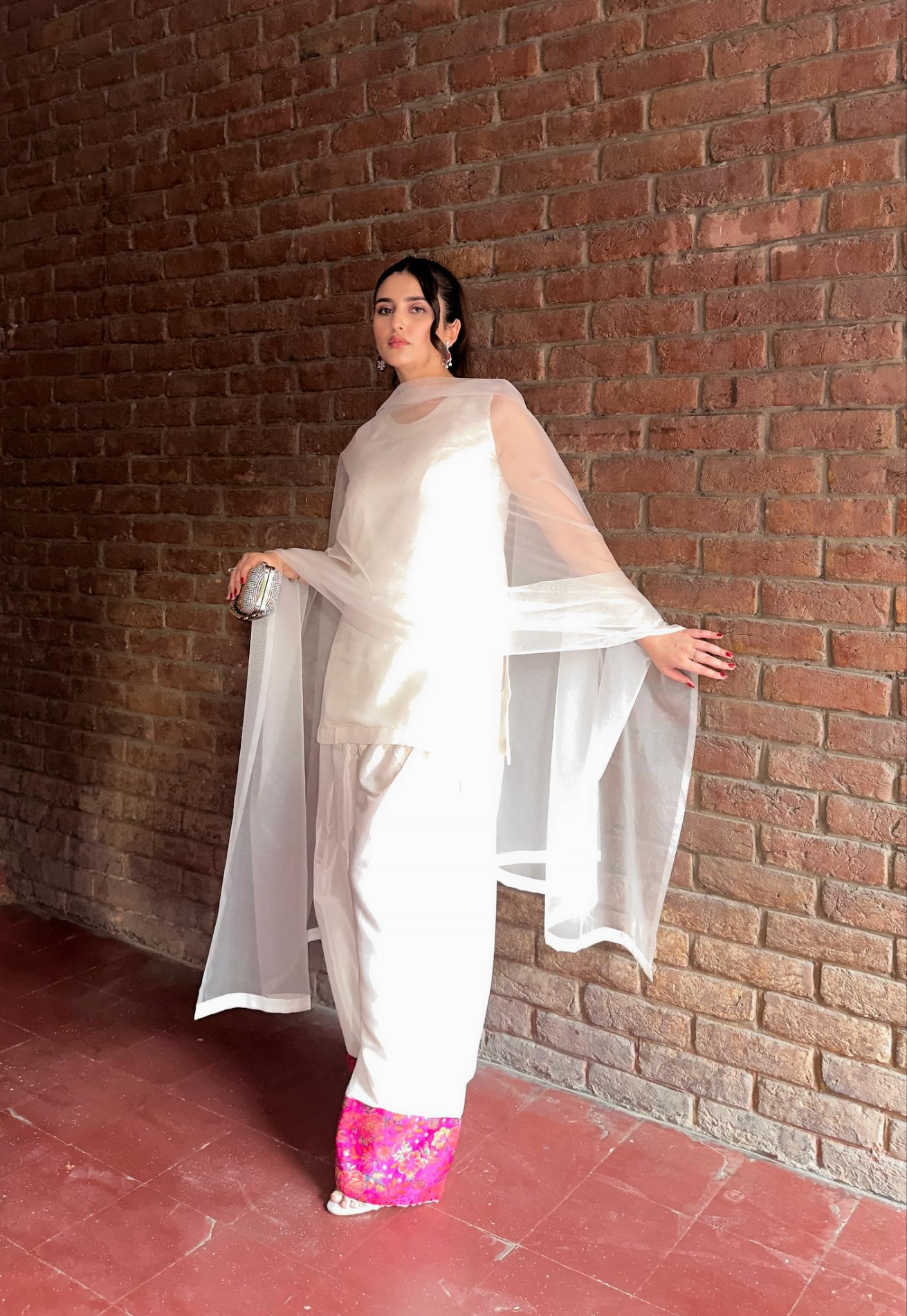 Farshi Shalwar three pc