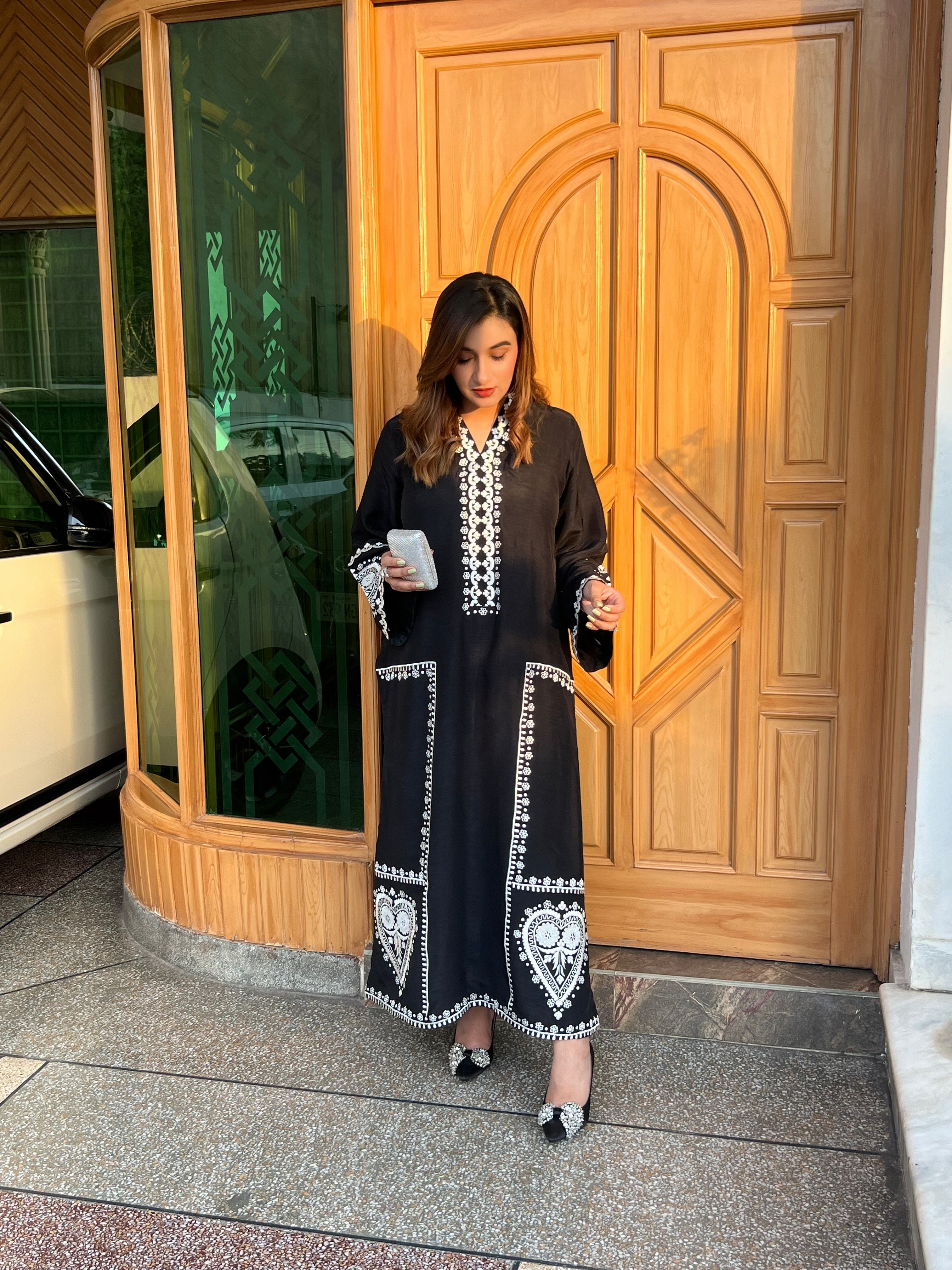 Majestic Spade Raw silk