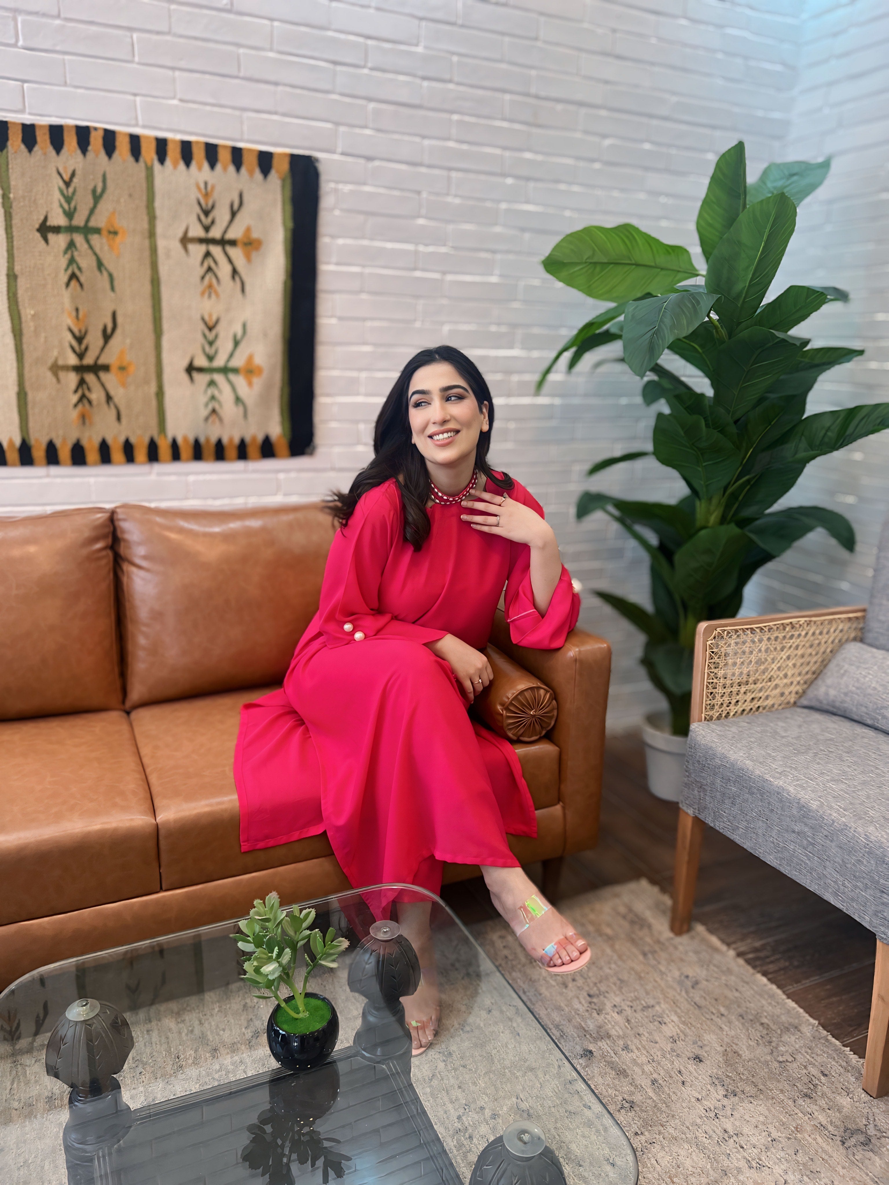 Pink Pearls Momina Ammar