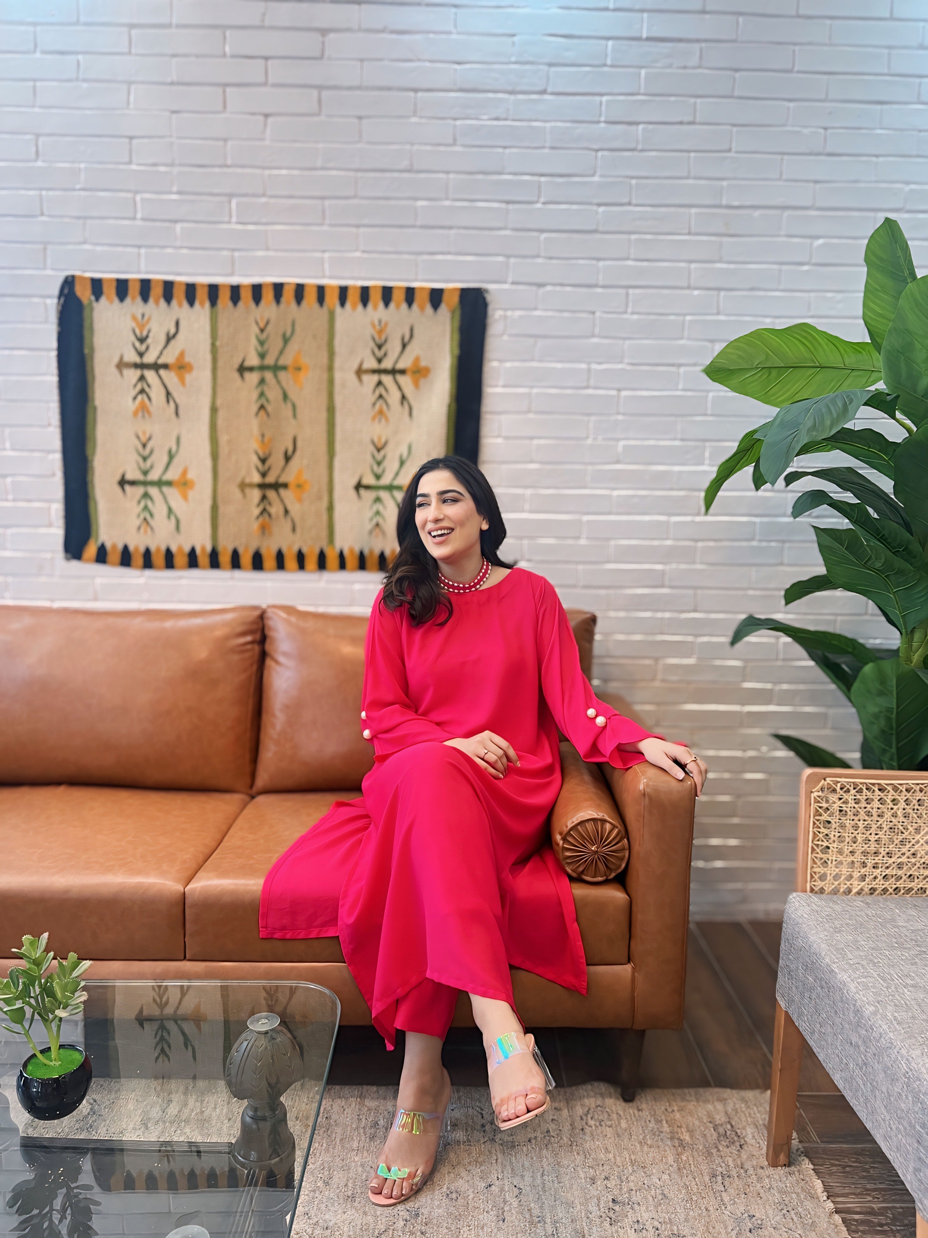 Pink Pearls Momina Ammar