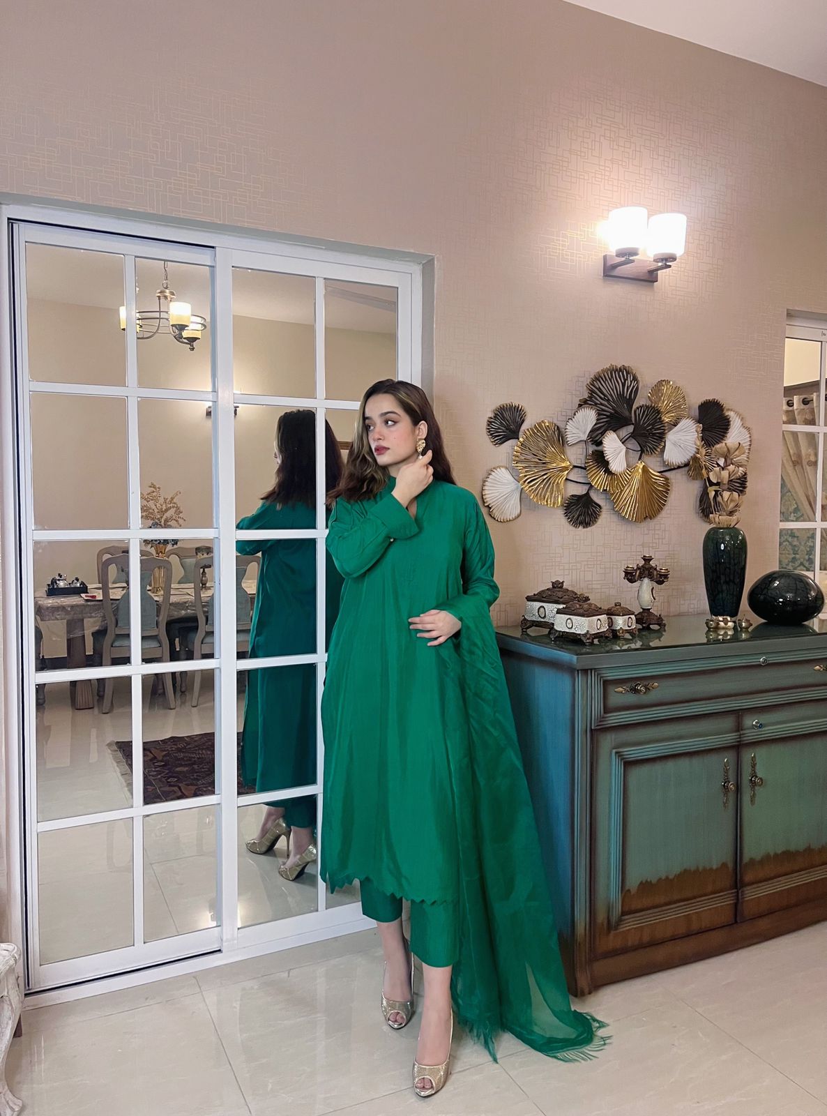 Pakistani brand delivering to Uk
Best online women clothing brand in Pakistan
New Collection
Green Love 
Three pc 
Organza duppta
Momina Ammar 
Online Pakistani brand delivering to Uk 