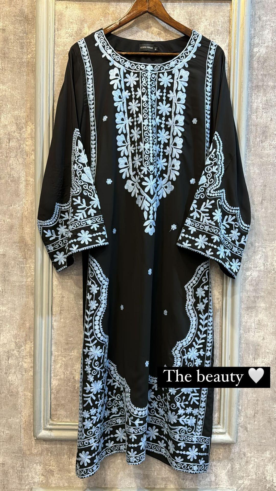 Black Embroidered two pc Momina Ammar
Lulusar
Maria B
New trendy cloth
Pakistani online shopping 
Online store shopping 
Online buying 

Pakistani clothes 
Embroidery two pc
Momina Ammar 
Black embroidery two pc 
Georgette fabric 
Sale 
New collection 
New arrivals
Eid collection 
Fall seasons 