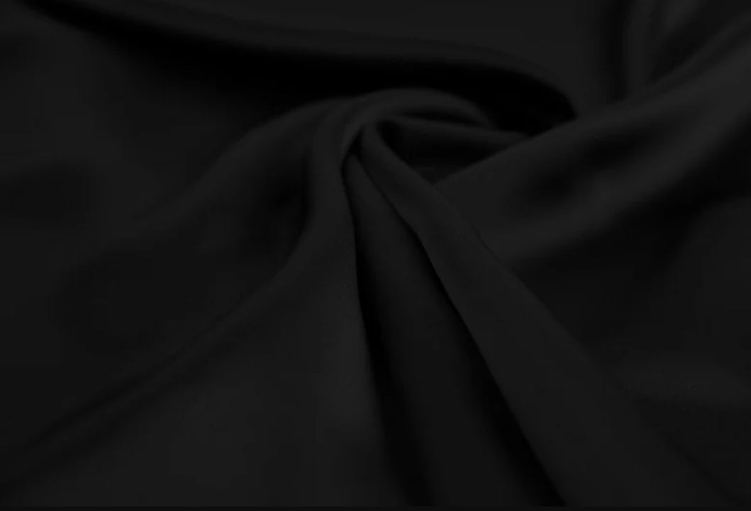 Butter Silk Black Georgette Momina Ammar