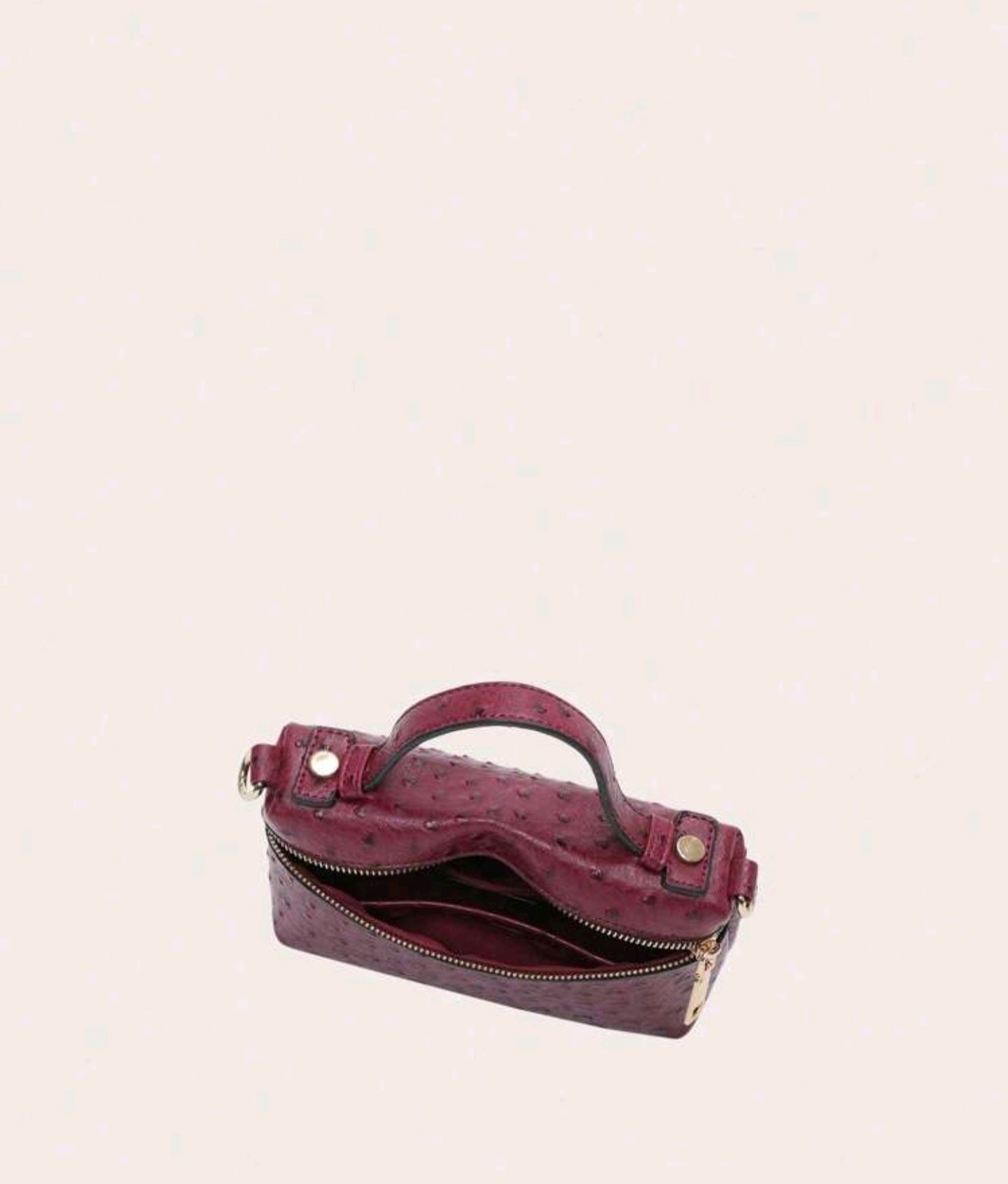 Burgundy bag