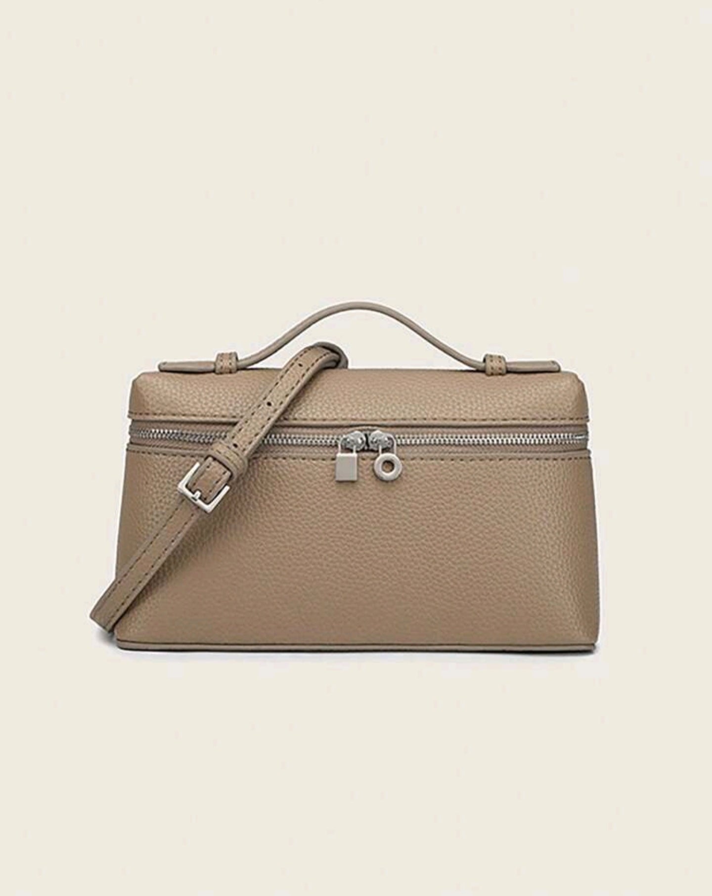 Designer beige bag