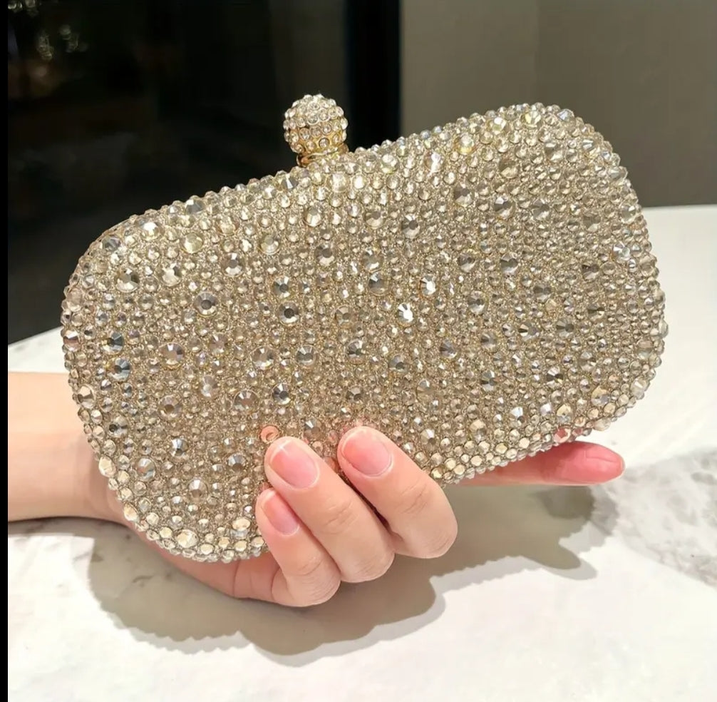 Swarovski Golden Clutch