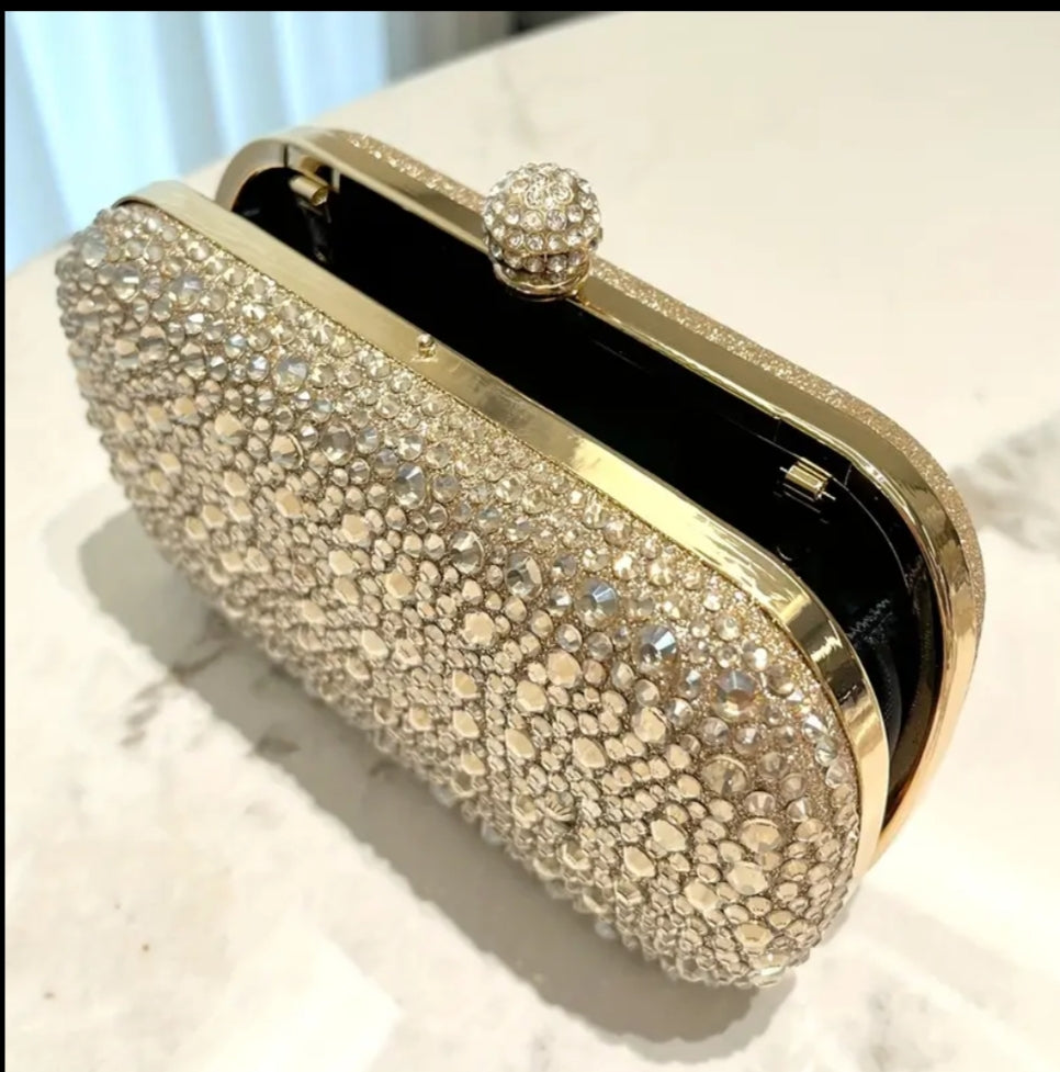 Swarovski Golden Clutch