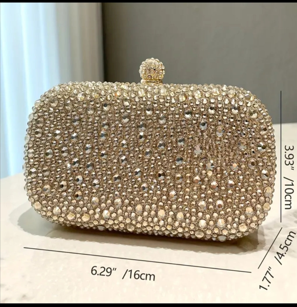 Swarovski Golden Clutch