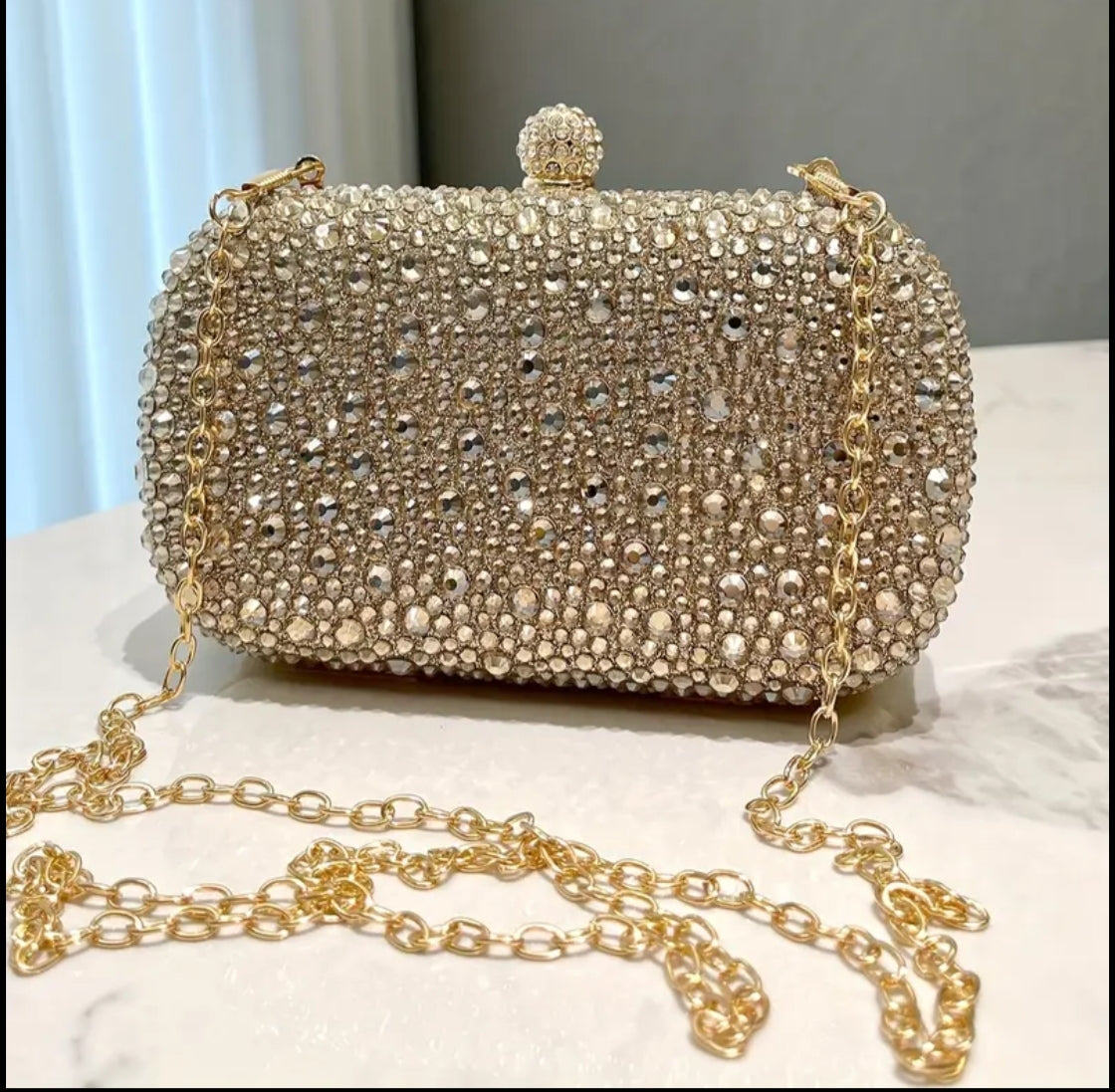 Swarovski Golden Clutch