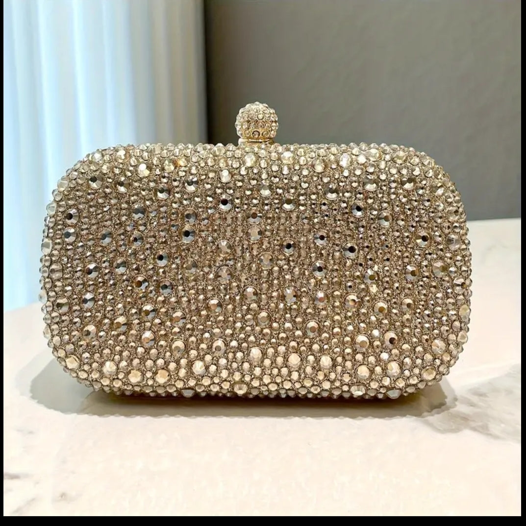 Swarovski Golden Clutch