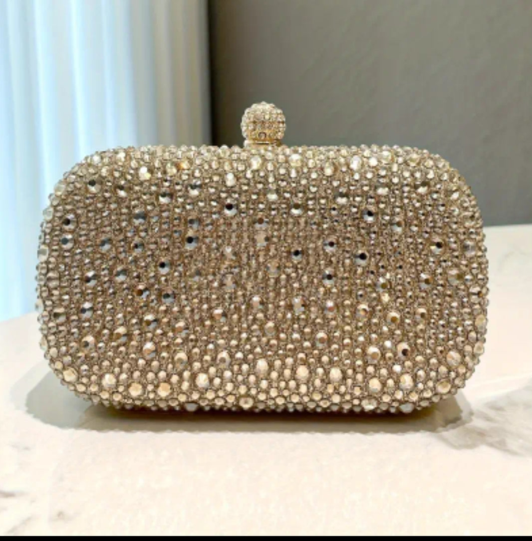 Swarovski Golden Clutch