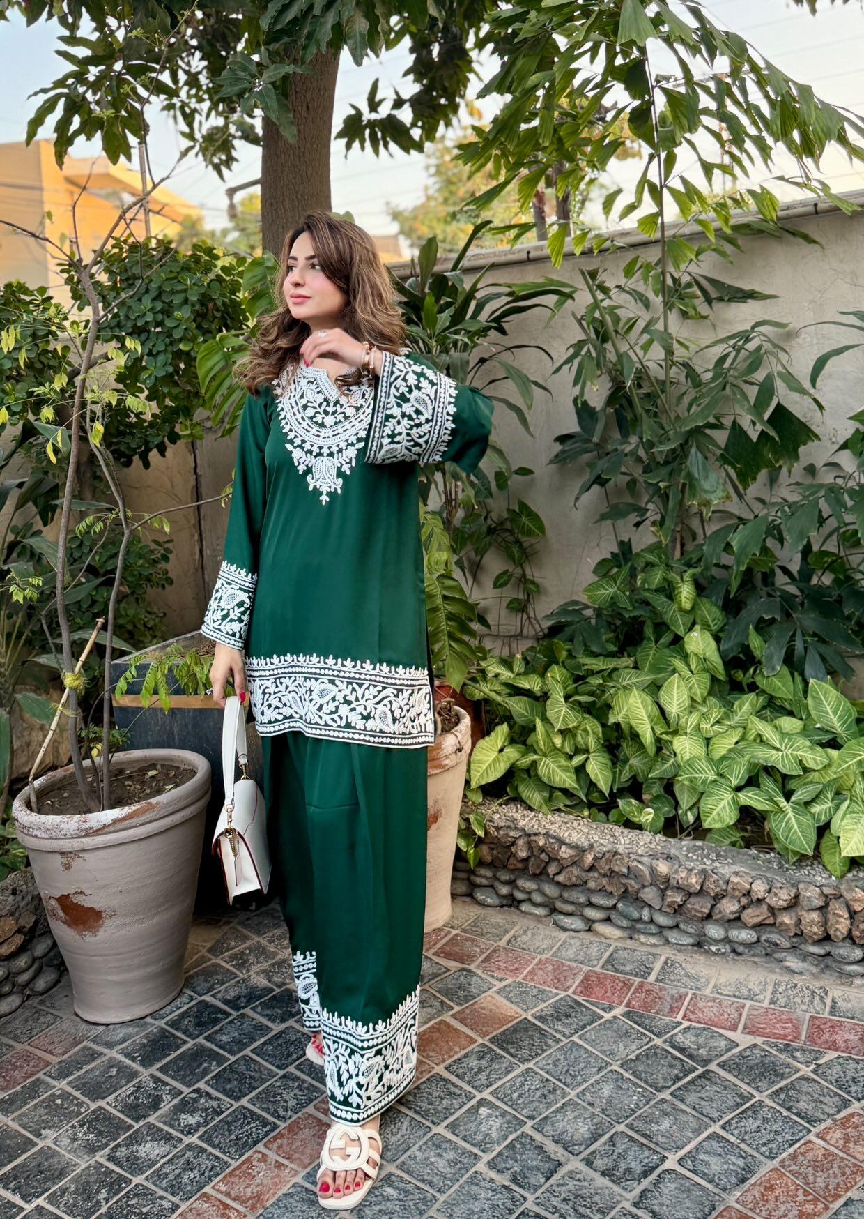 Classy Missy set Green