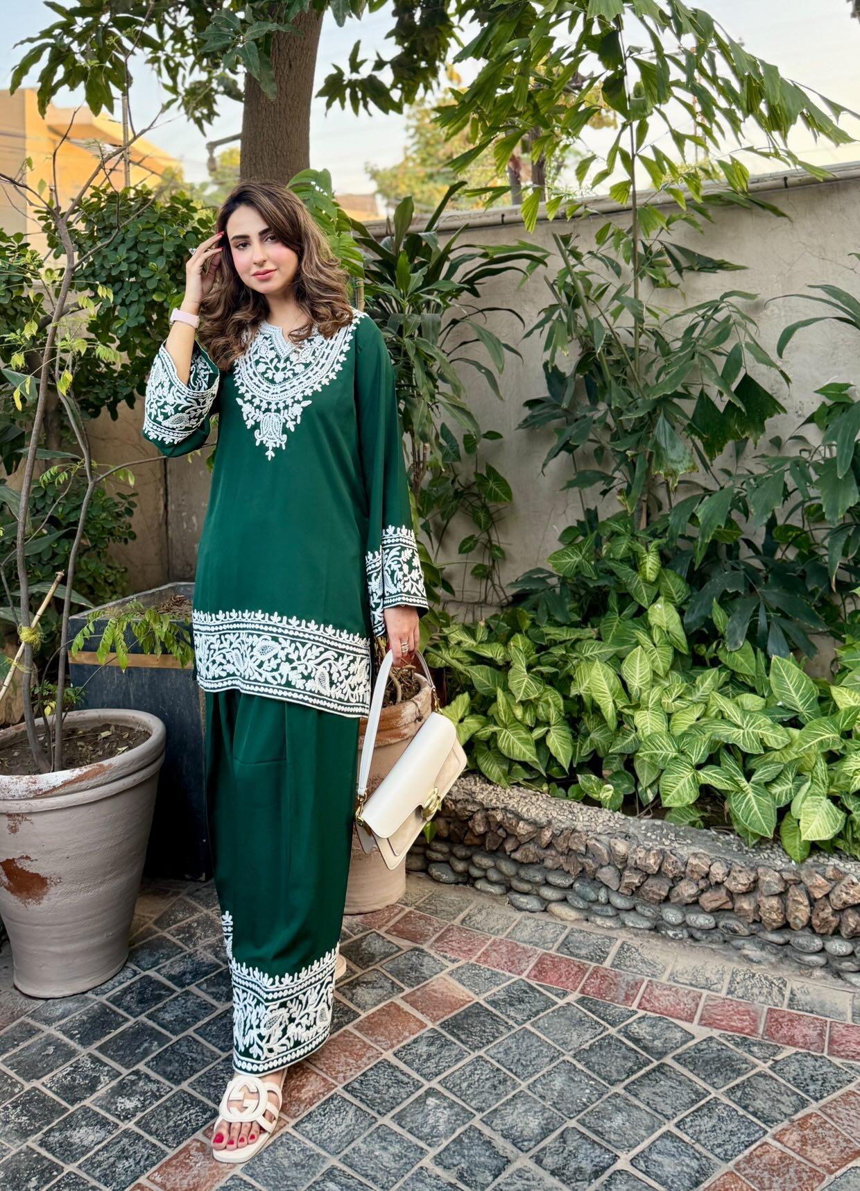 Classy Missy set Green