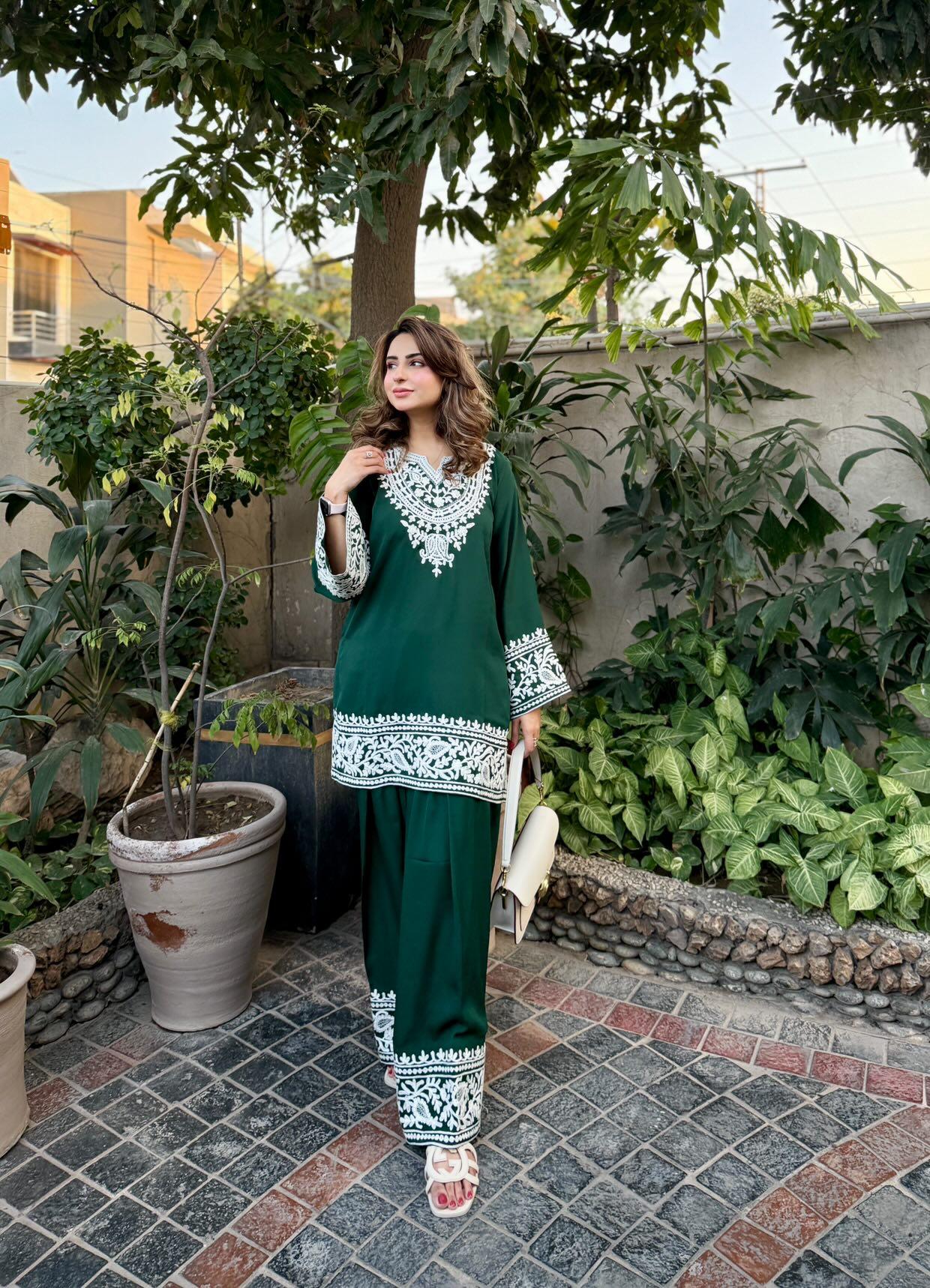 Classy Missy set Green