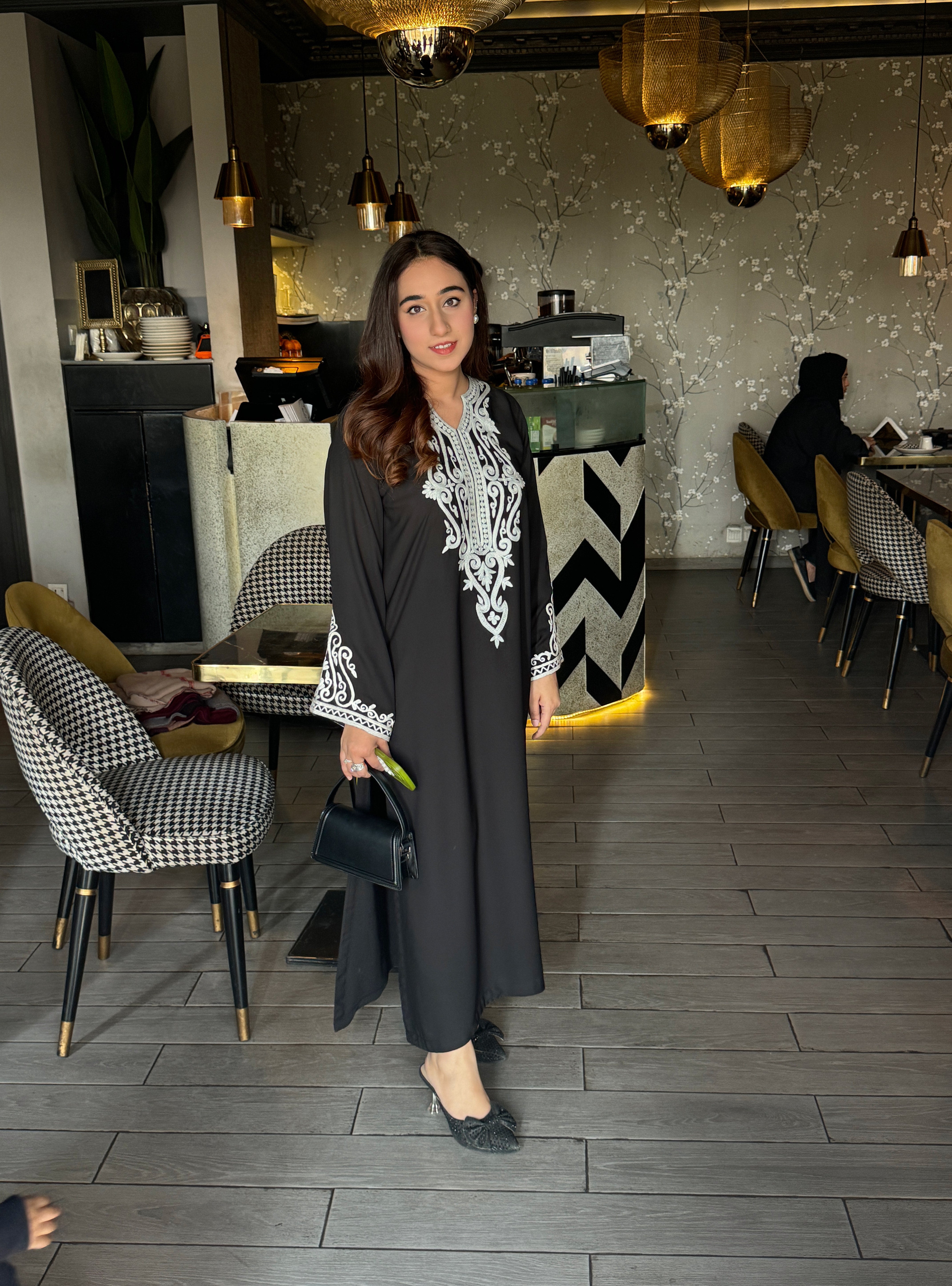 Black Thun Embroidered