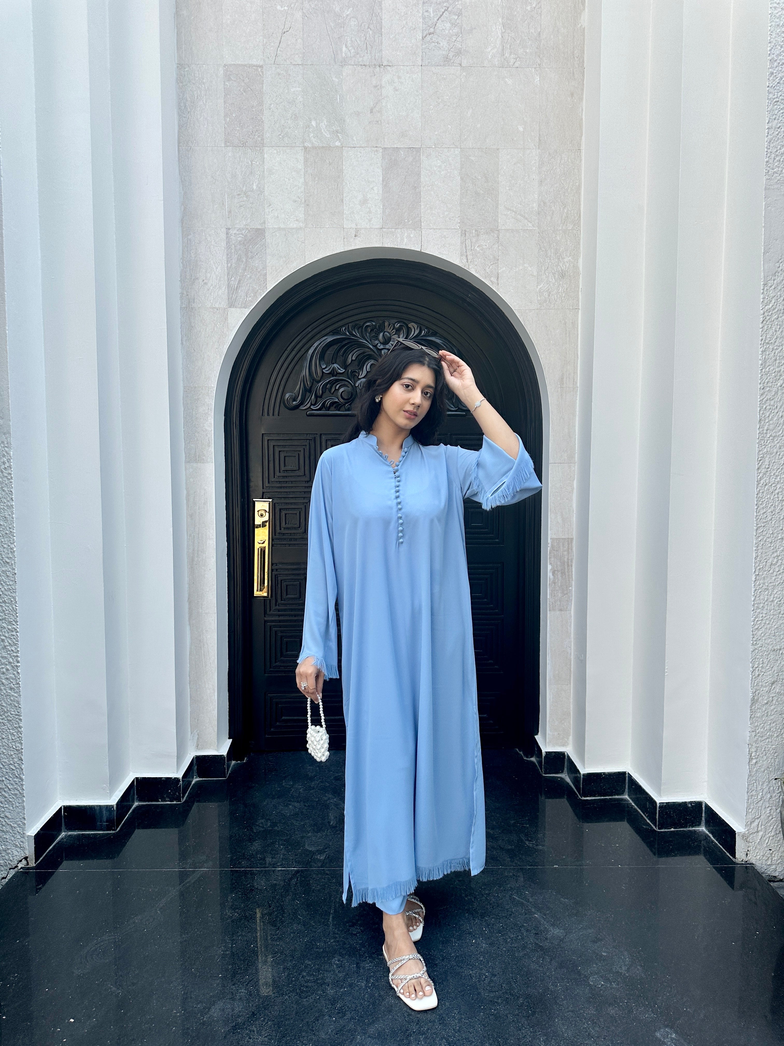 Shop online Pakistani clothes
Momina Ammar designer 
Georgette fabric
Crepe
Ice blue colour 
Sky blue colour outfit 
Shop online Pakistani clothes
Ice blue button and Fringes 
Momina Ammar
Online shopping brands
UK shipping
Best online clothing brand in Pakistan
pakistani suits online
Pret store in Pakistan
Ready to wear
Ready made clothes
maria b online shopping
Pakistani brand shipping to UK
Online shopping 
Sak 
Maria b
Khaddi
Limelight
sak atelier
natasha kamal
Almas
Online shopping Pakistan