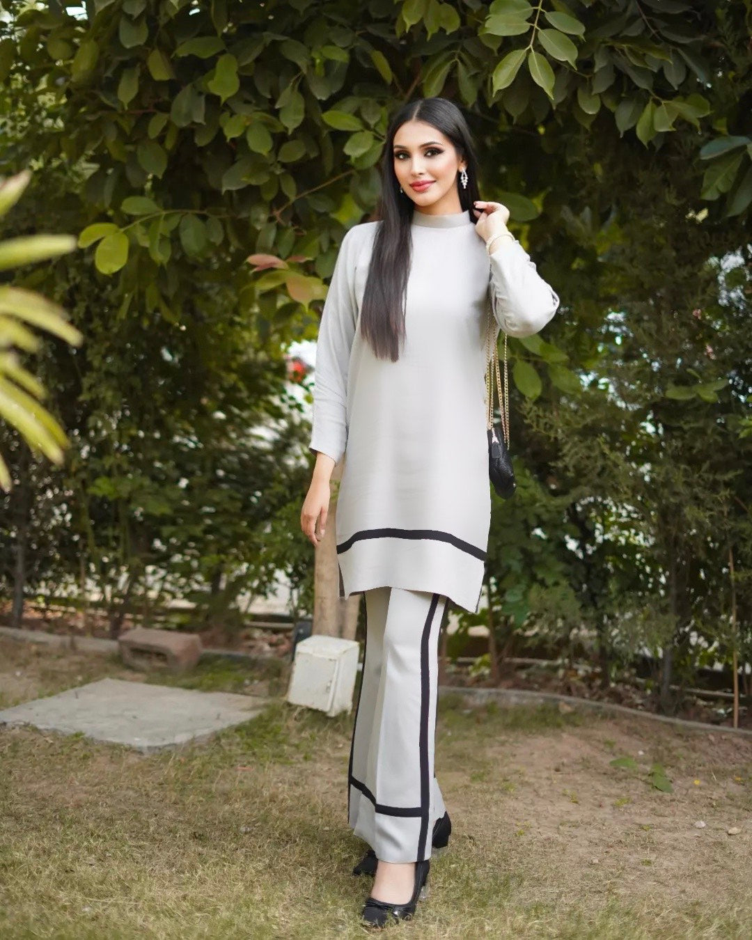 Winter Co-ord sets by Momina Ammar