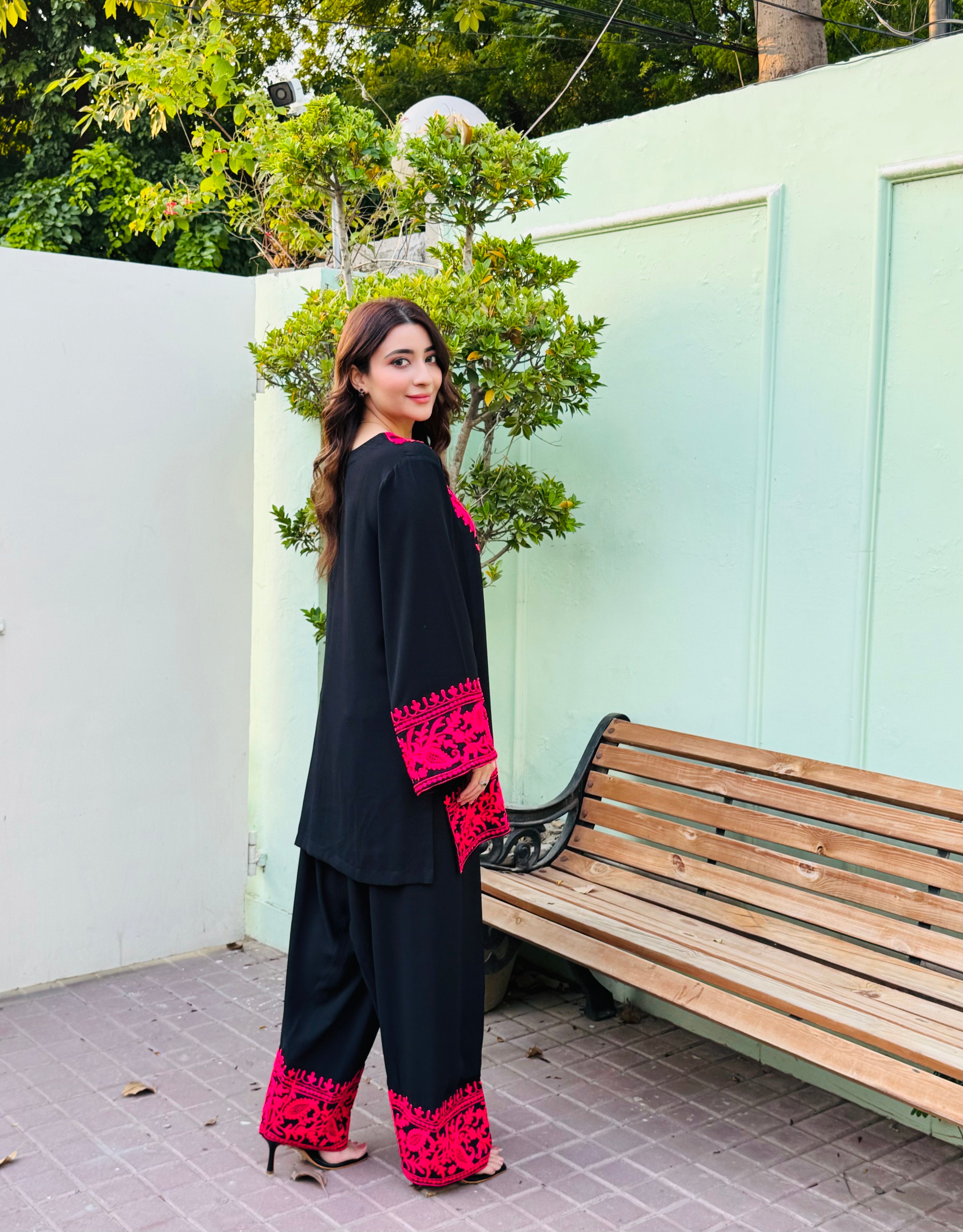 Pakistani formal dresses online

Pakistani party wear dresses

Pakistani designer formal wear

Pakistani formal suits for women

Pakistani embroidered formal dresses

Luxury Pakistani formal outfits

Pakistani wedding guest dresses

Pakistani formal clothing online shopping

Farshi shalwar 
Pakistani formal dress online shopping | Embroidered georgette designer outfit by Momina Ammar Clothing with worldwide delivery

Pakistani party wear dress in raw silk with Ari embroidery 