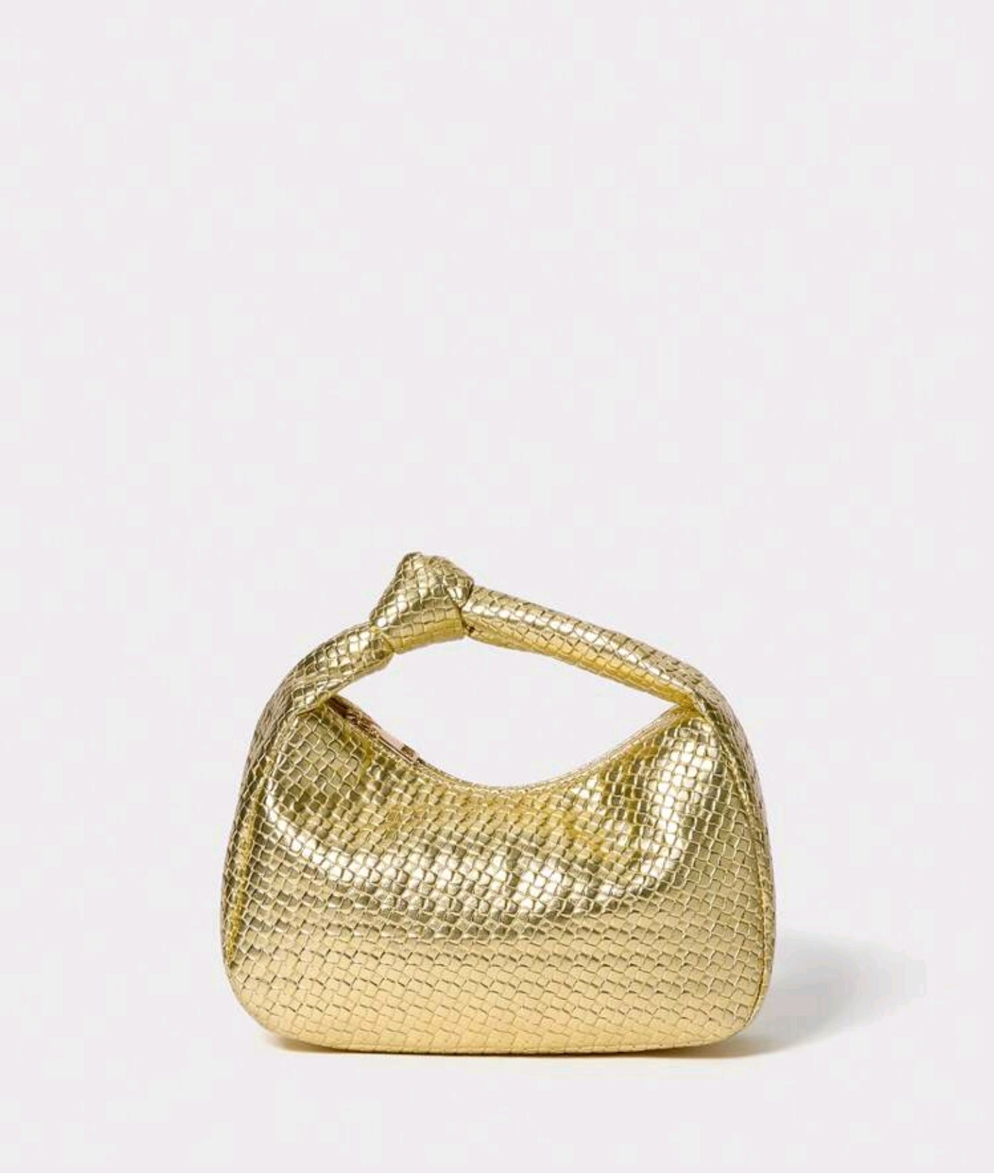 Golden stylish bag