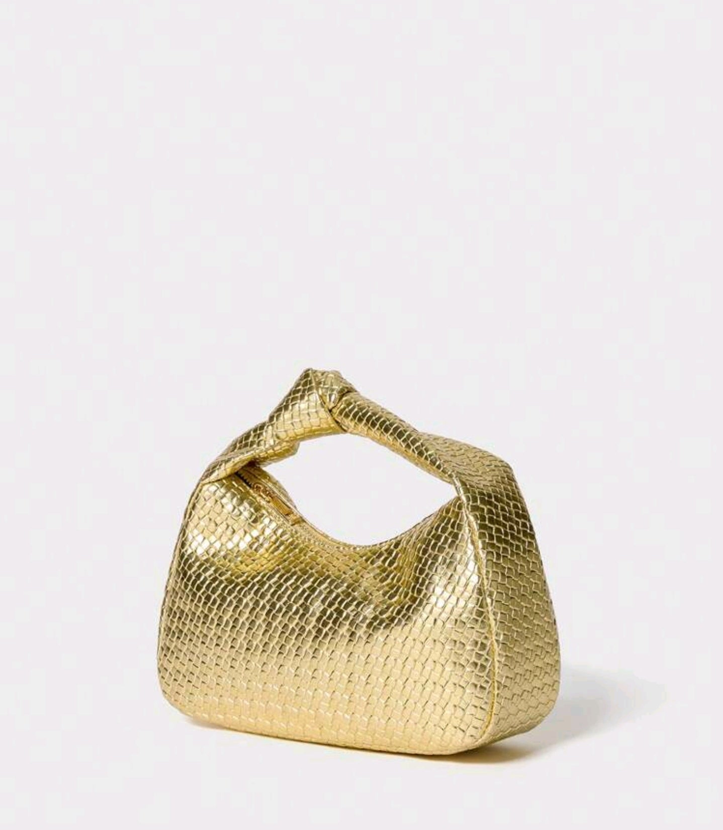 Golden stylish bag