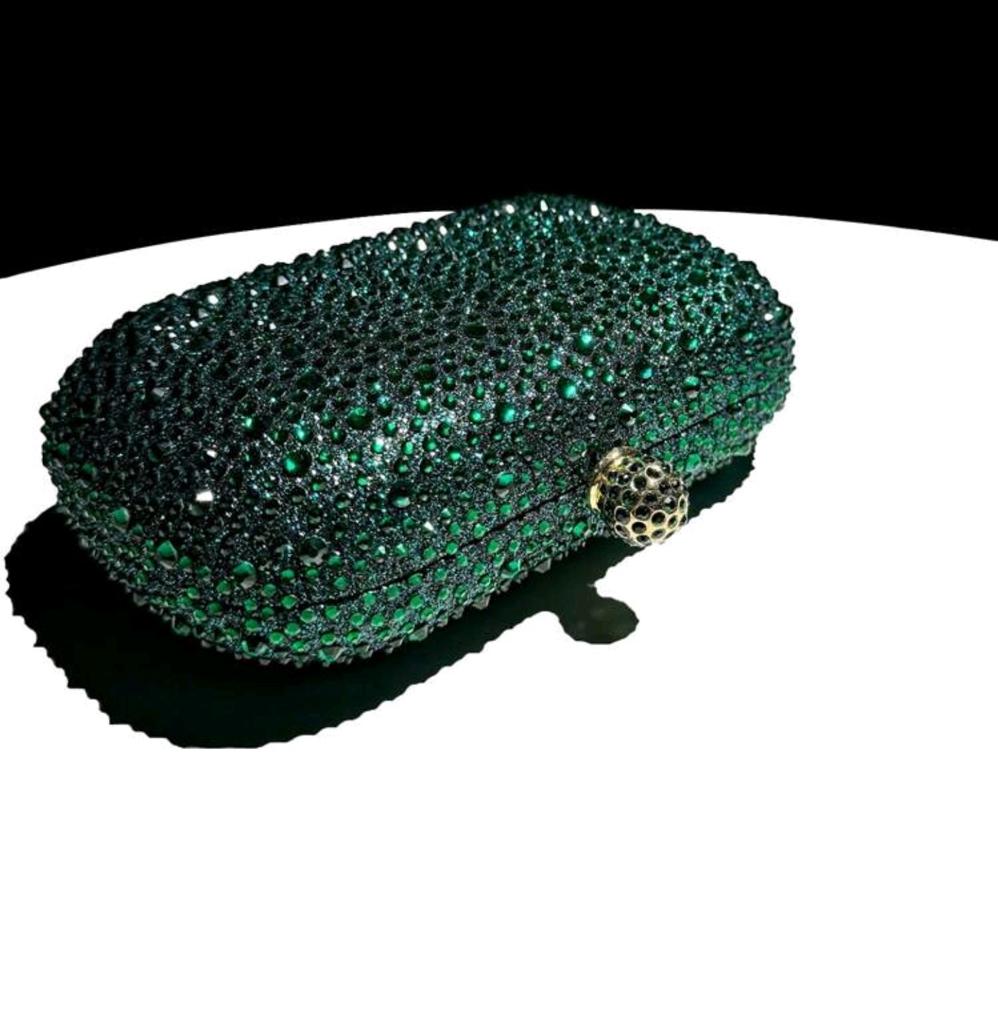 Swarovski Green Clutch