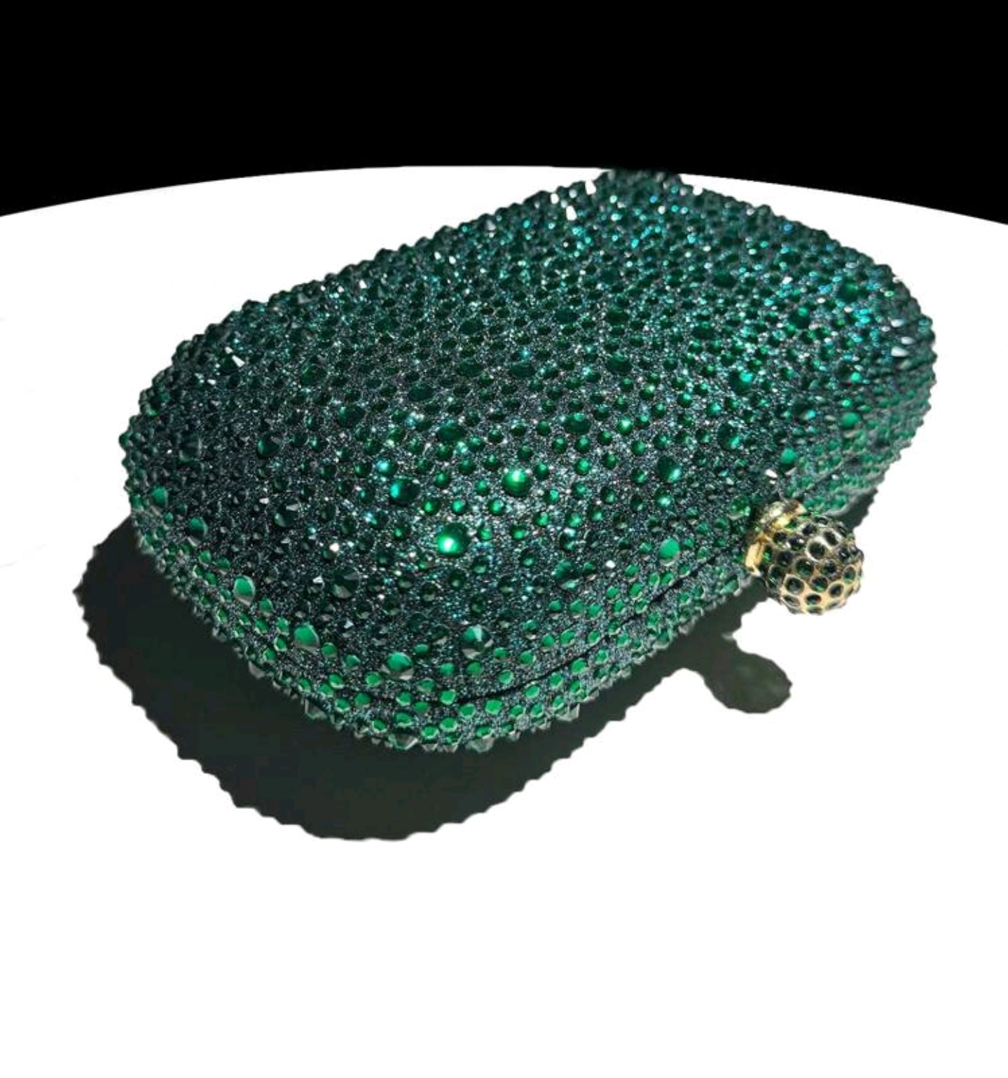 Swarovski Green Clutch