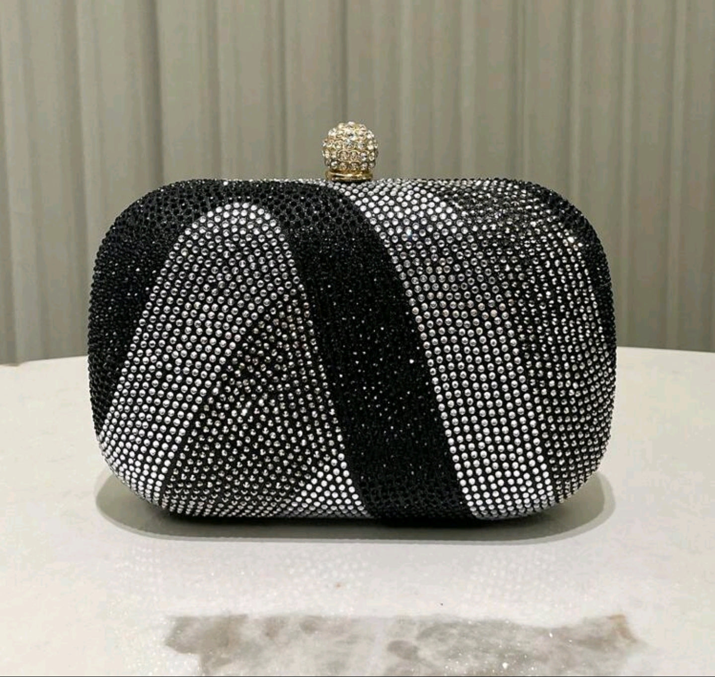 Swarovski black Clutch
