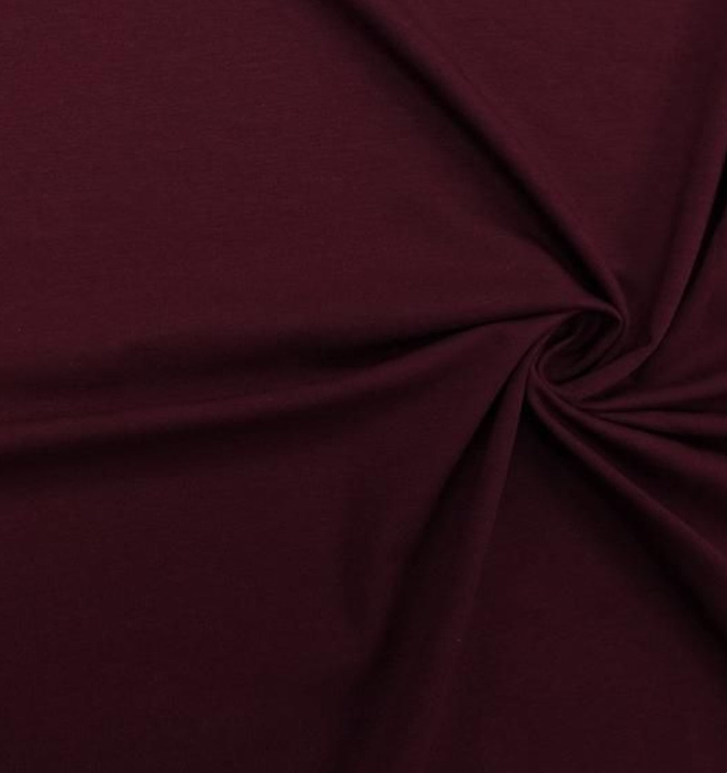 Burgundy Crepe