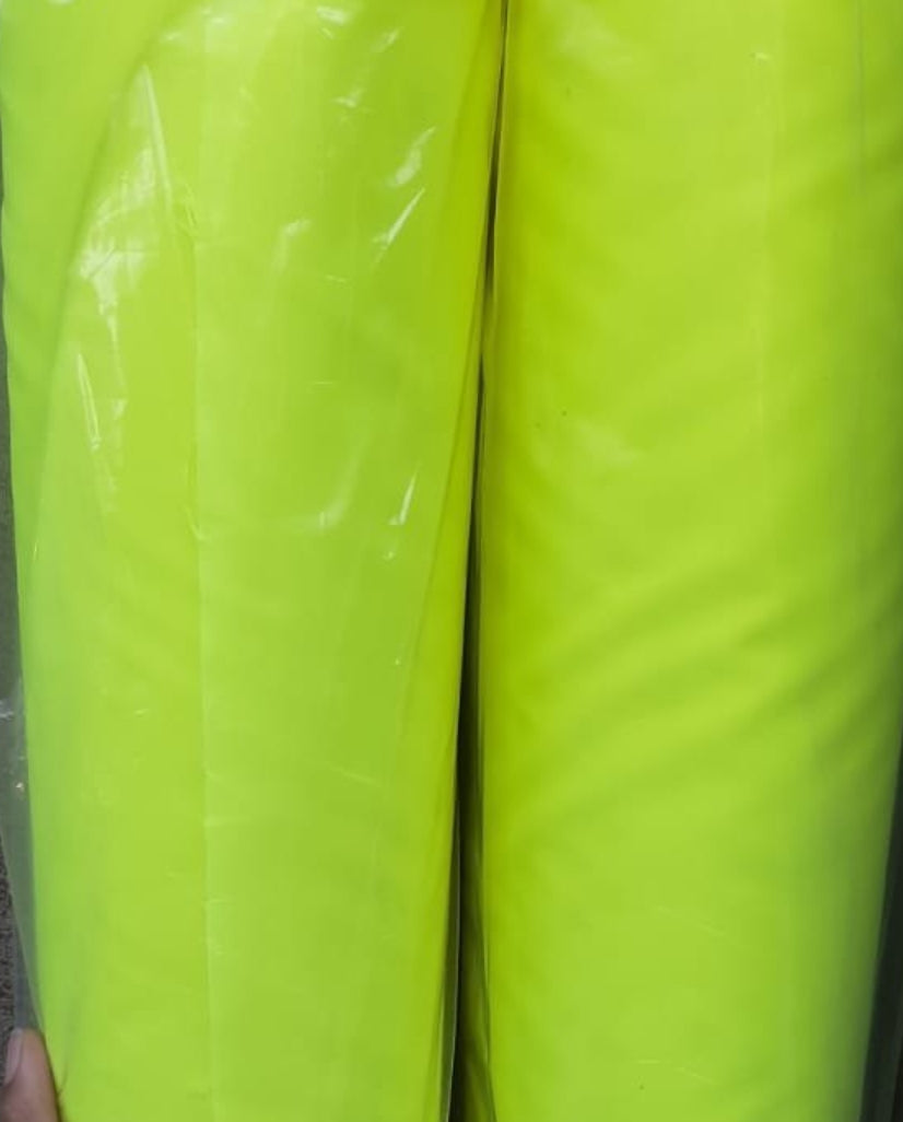 Neon Green Crepe