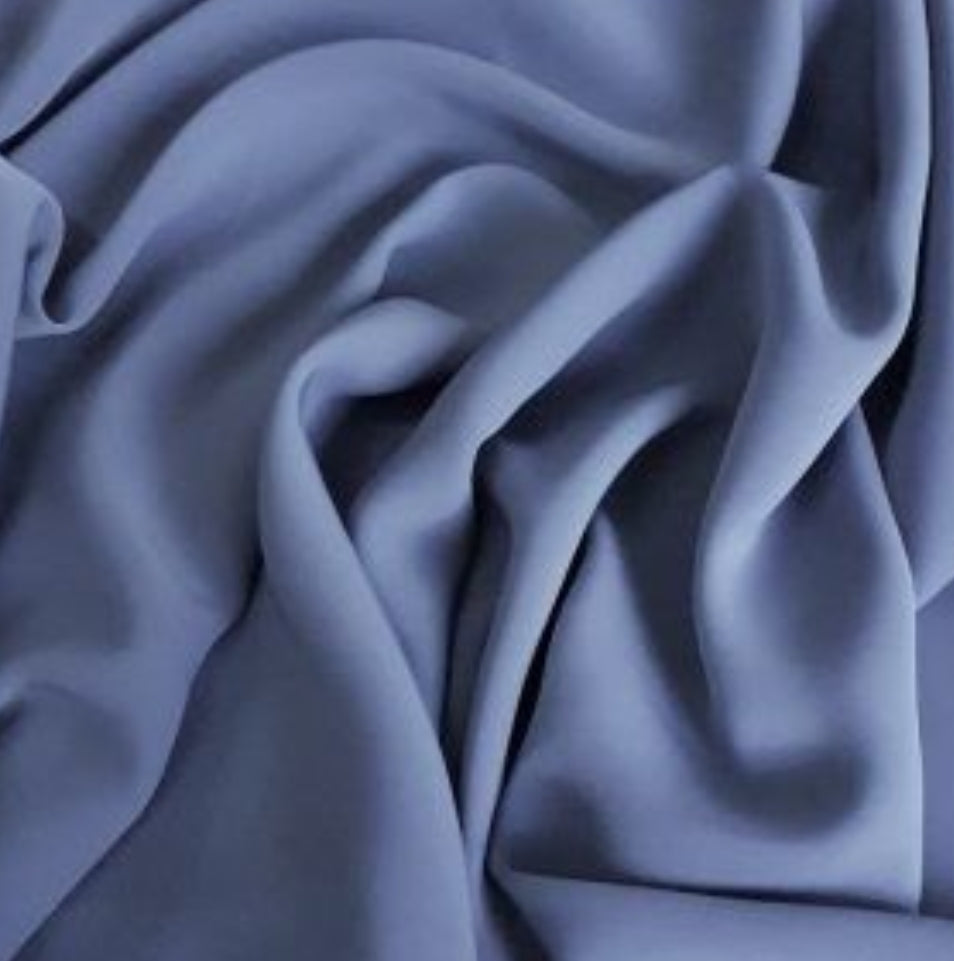Infinity blue Double Georgette