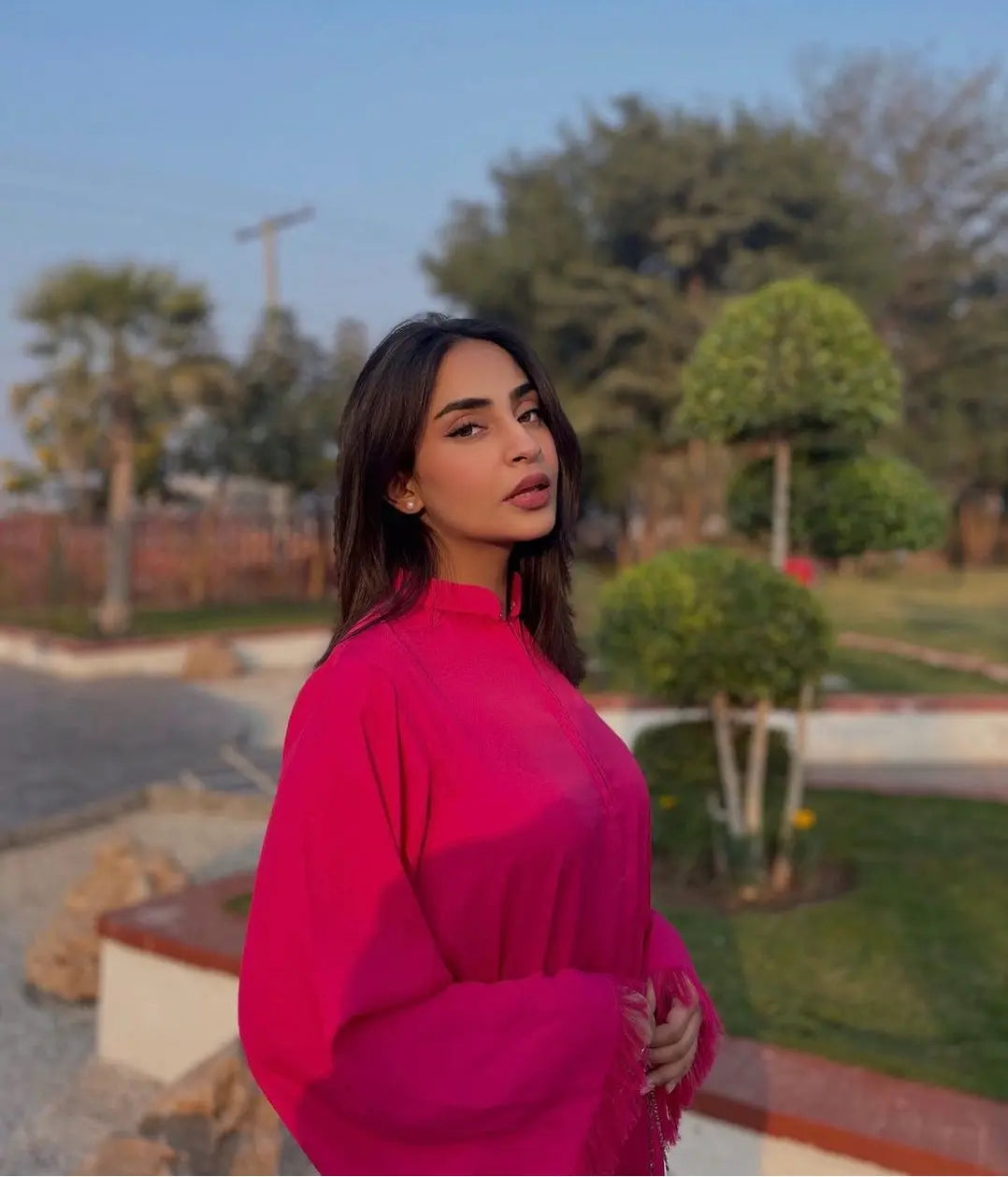 Threaded Love (Two pc) Pink Colour Momina Ammar