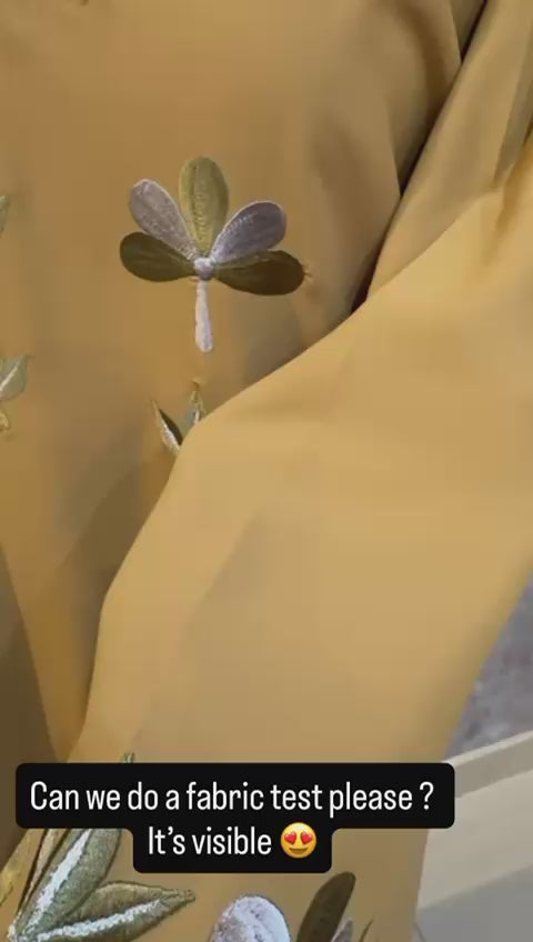 Pastel Multi embroidery kaftan