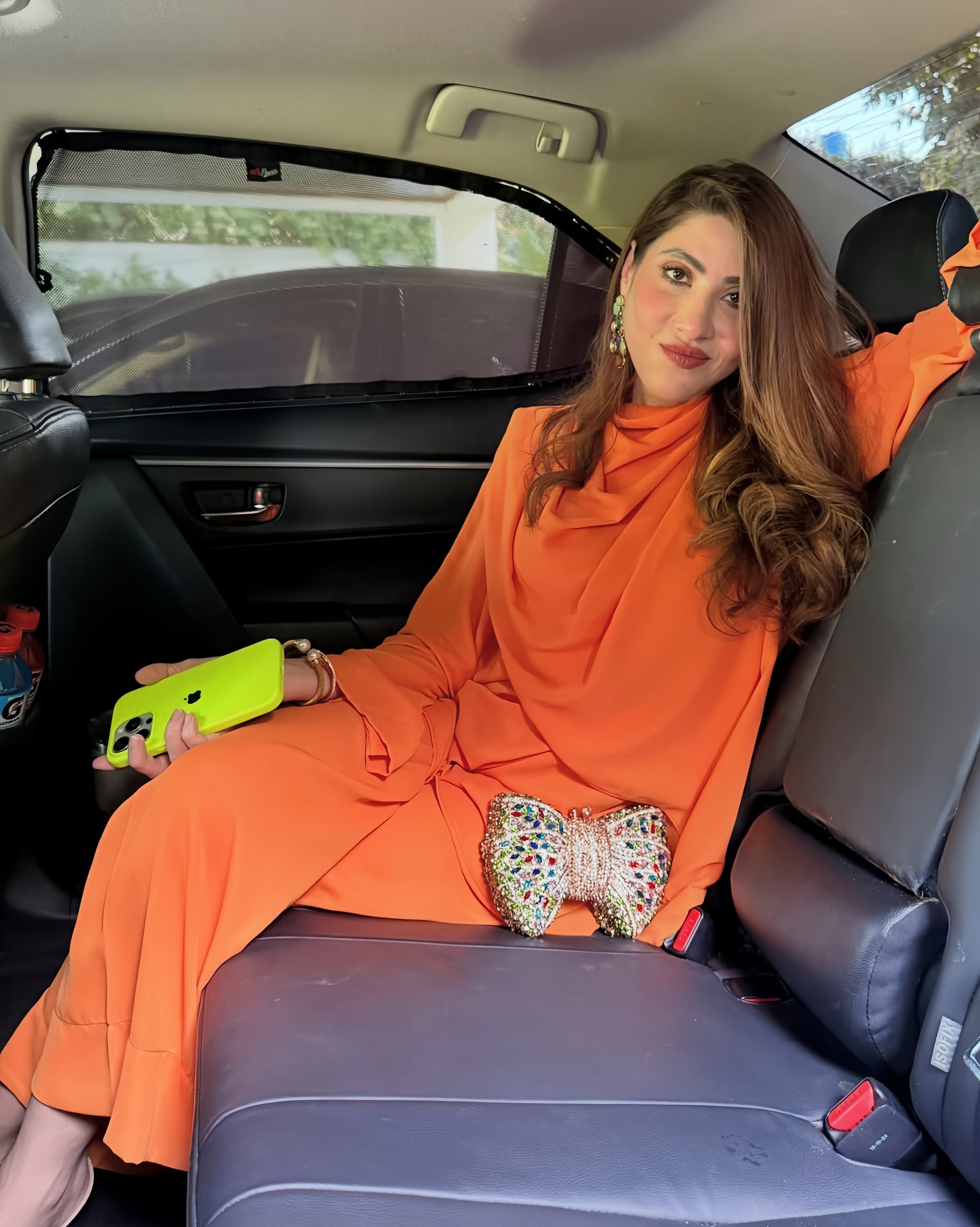 Orange Drape