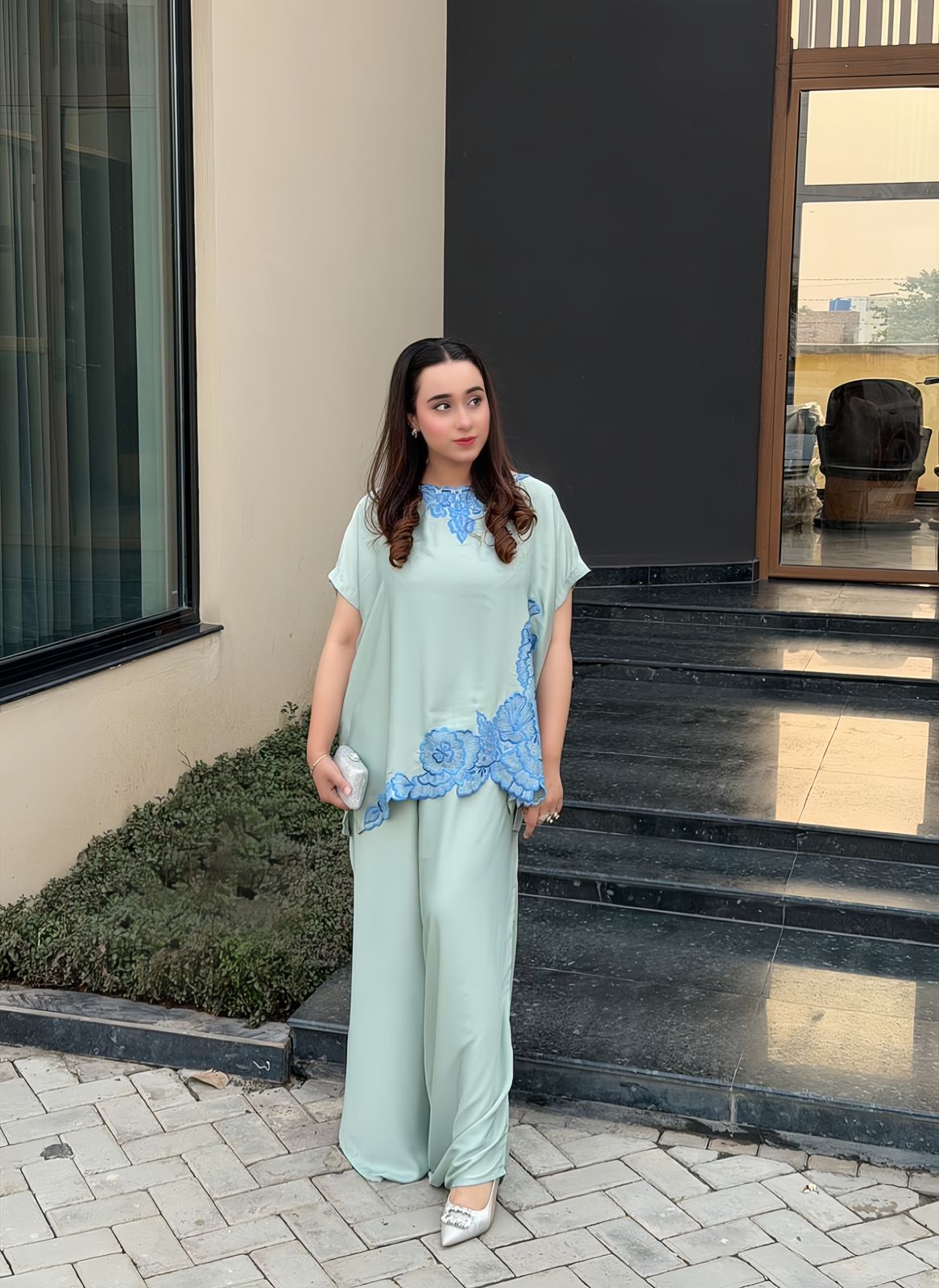 Pistachio Ember silk