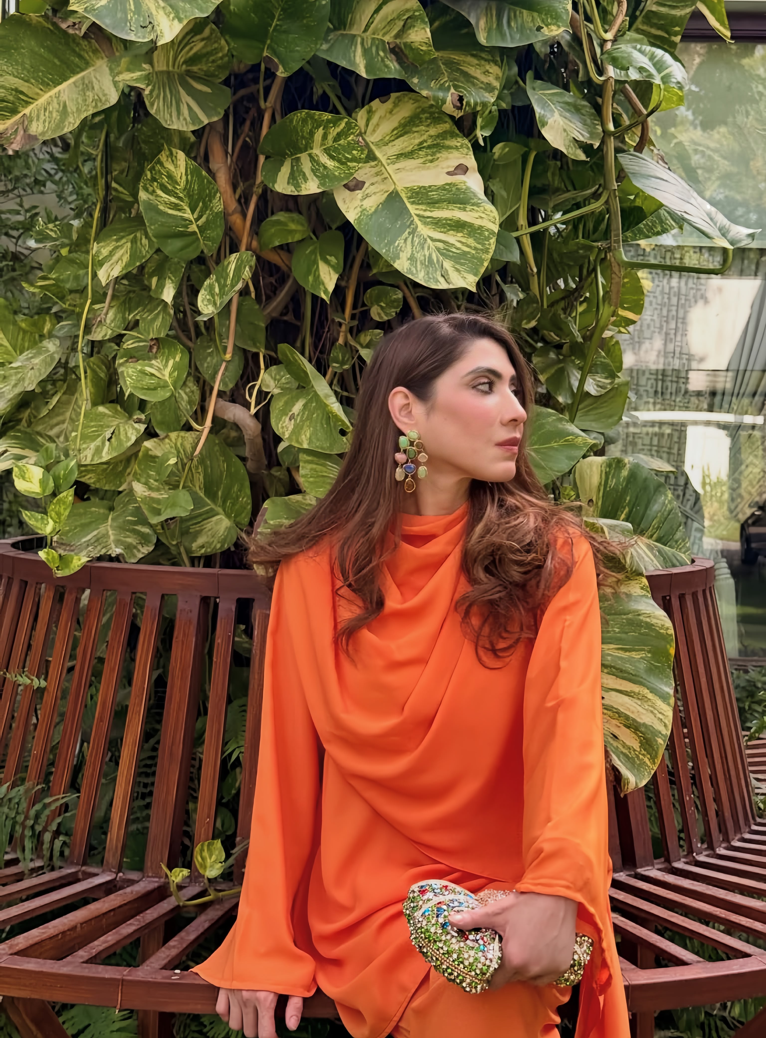 Orange Drape