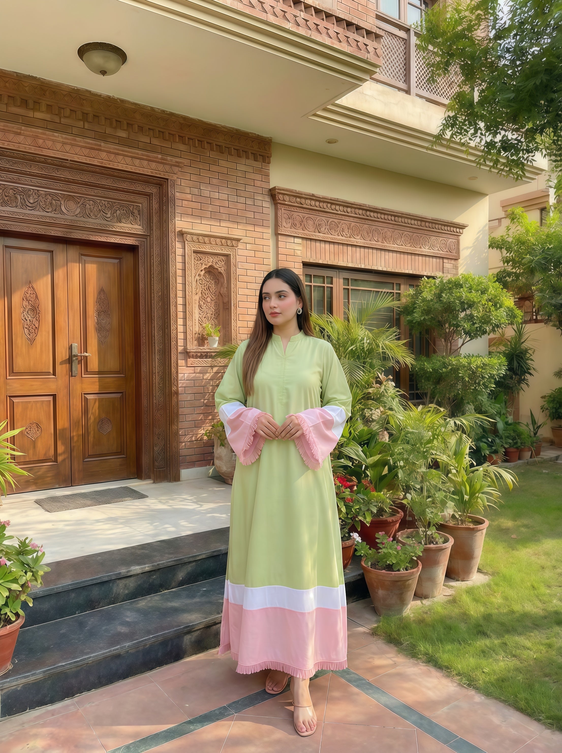 Pistachio pop Fringes