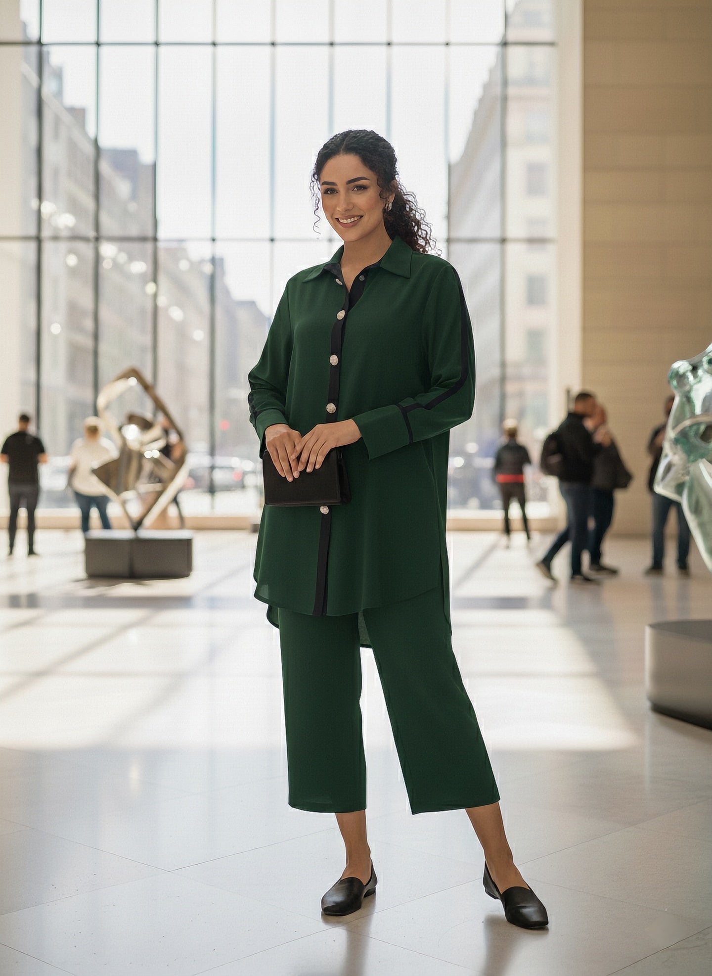 Bottle Green Co-ord set