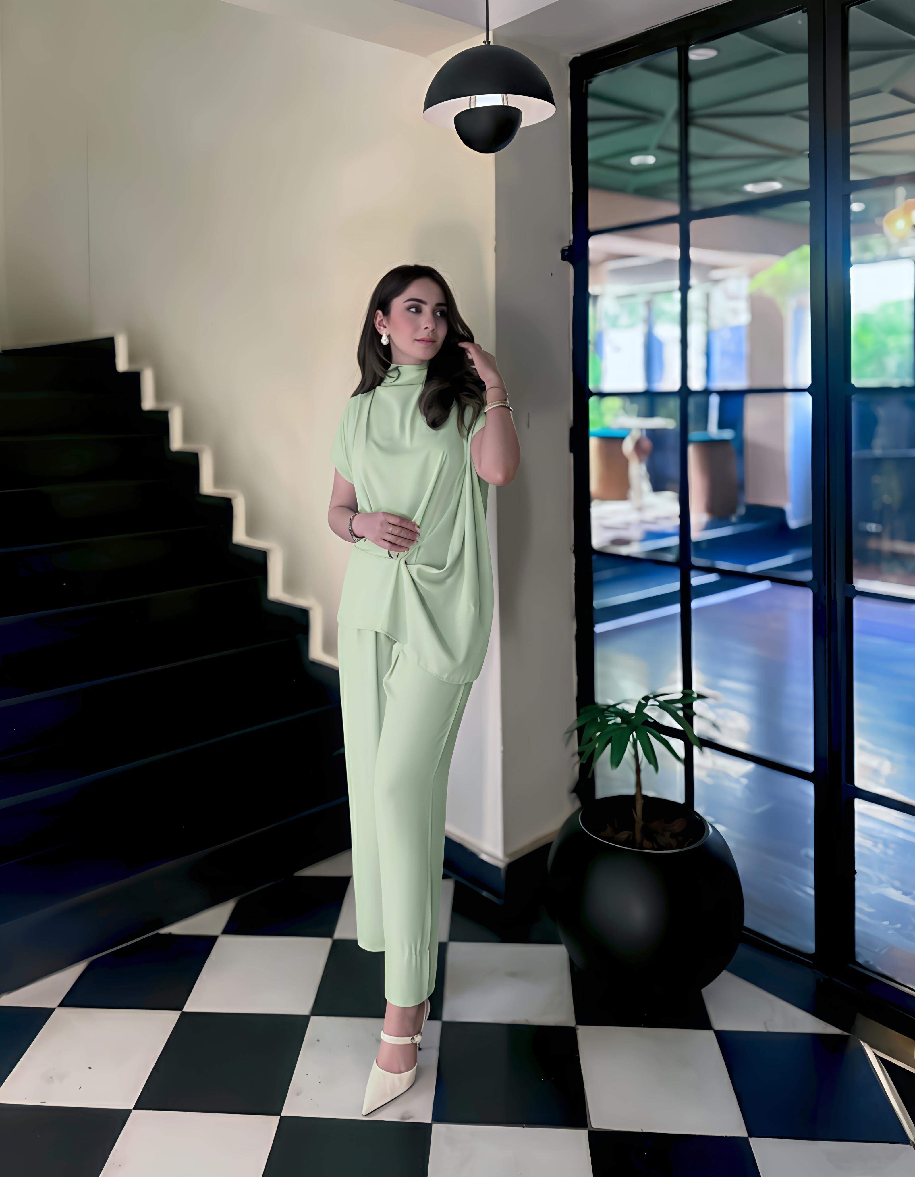 Candle knot set pistachio