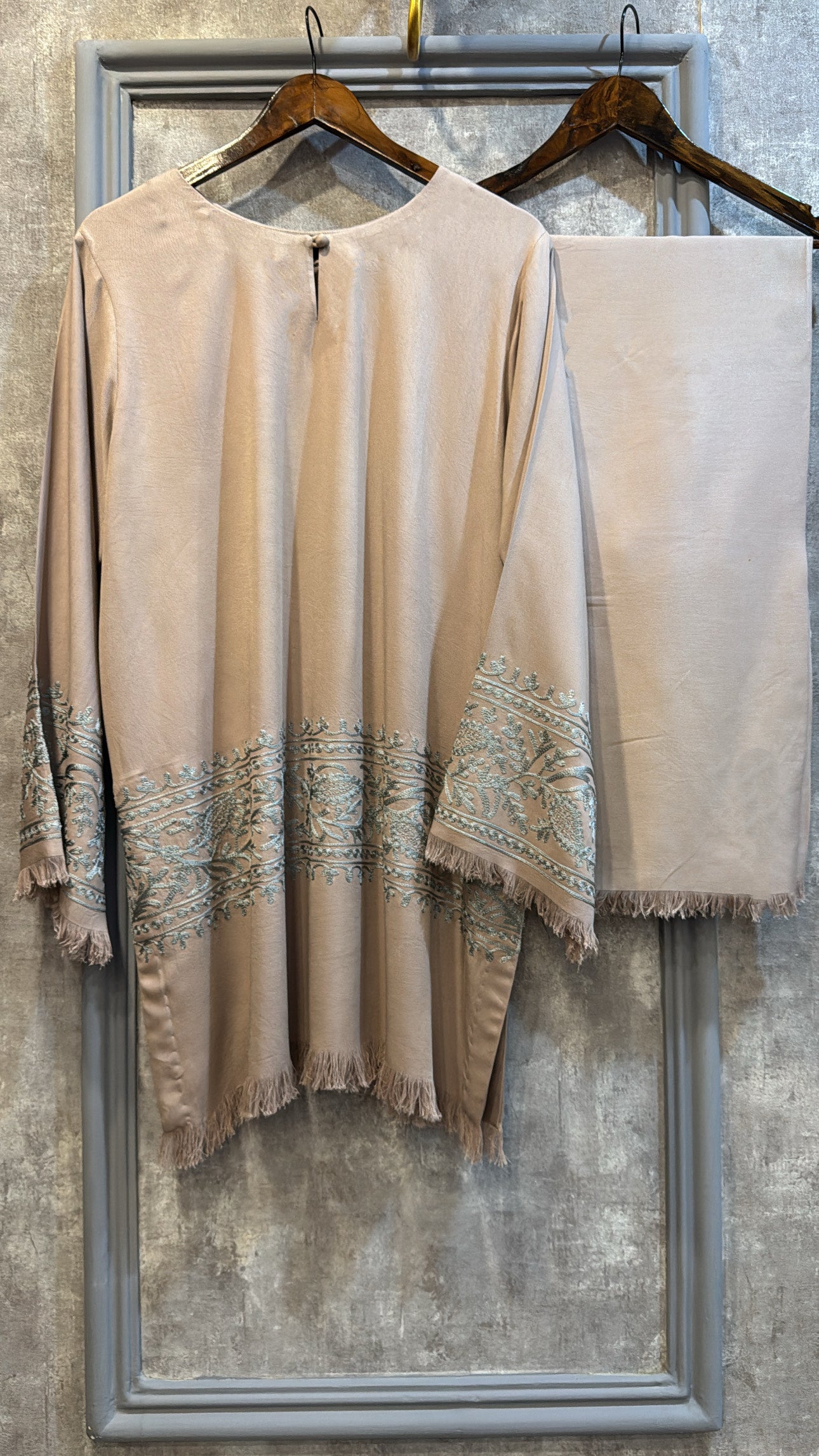 Marina embroidery Fringes