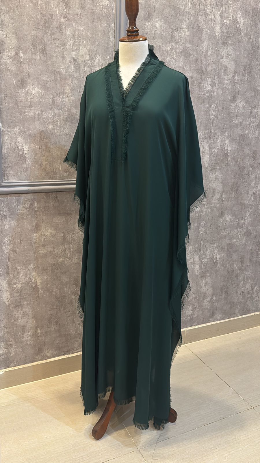 Fringes kaftan set